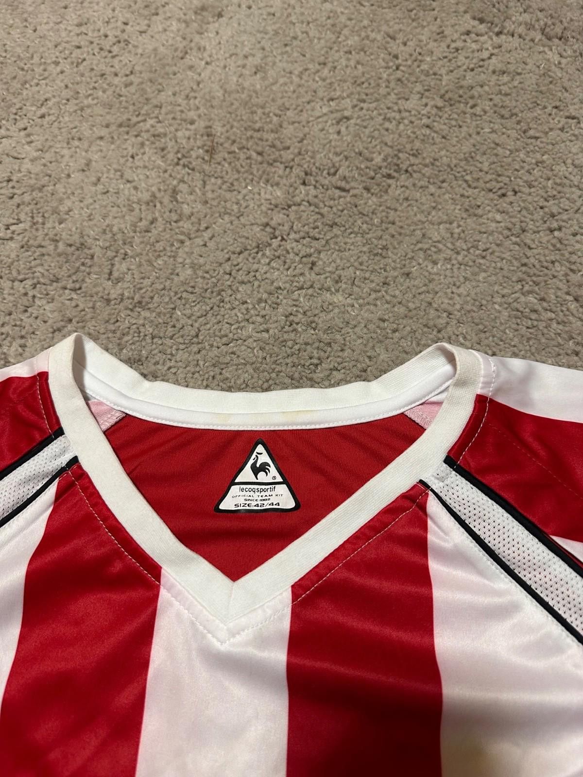 Le Coq Sportif FC SHEFFIELD UNITED 2006/07 SOCCER FOOTBALL SHIRT JERSEY Size ONE SIZE - 4 Thumbnail