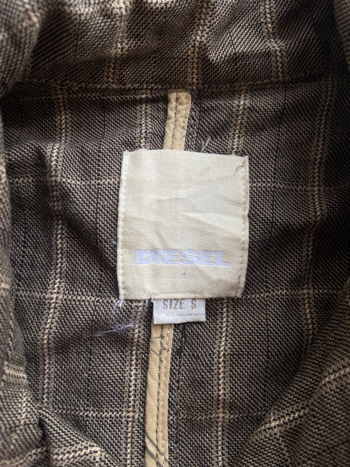 Diesel DIESEL ARCHIVE JACKET ZIPPER PUNK STYLE Size US S / EU 44-46 / 1 - 6 Thumbnail