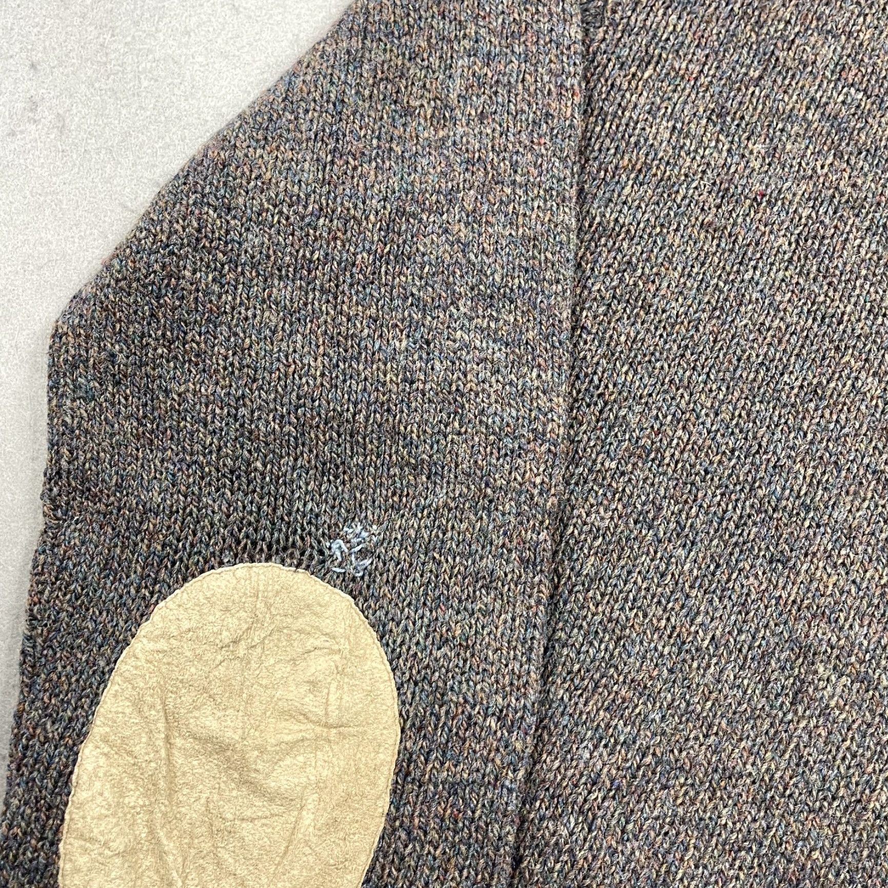 Pendleton VINTAGE Pendleton Sweater Mens XL Tall Gray Brown Button Cowl Neck Virgin Wool Size US XL / EU 56 / 4 - 5 Thumbnail