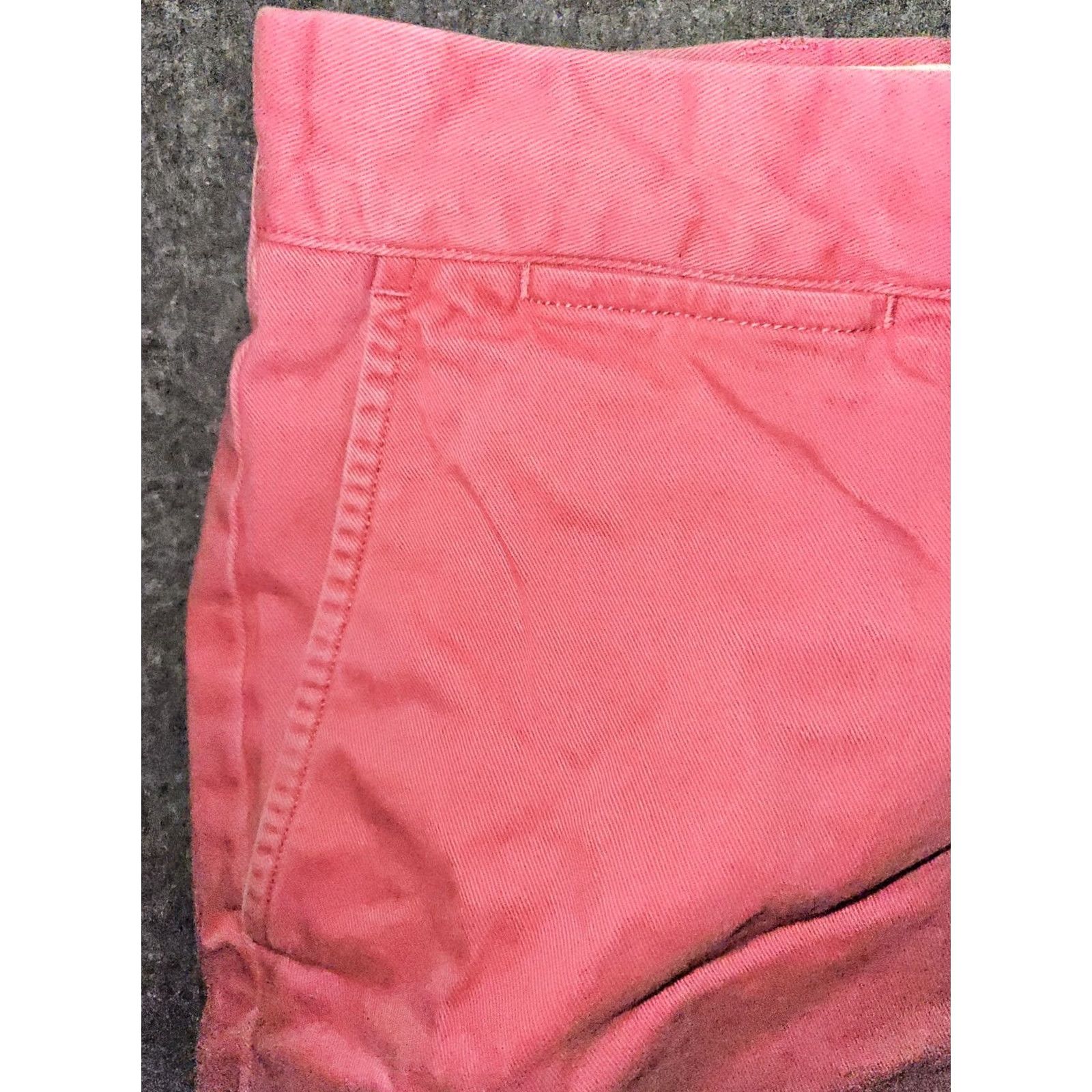 Polo Ralph Lauren Polo Ralph Lauren Chino Shorts Men's 34 Mauve Low Rise Slash Pocket Logo Button Zipper Pocketed Casual Workwear Preppy Size US S / EU 44-46 / 1 - 7 Thumbnail