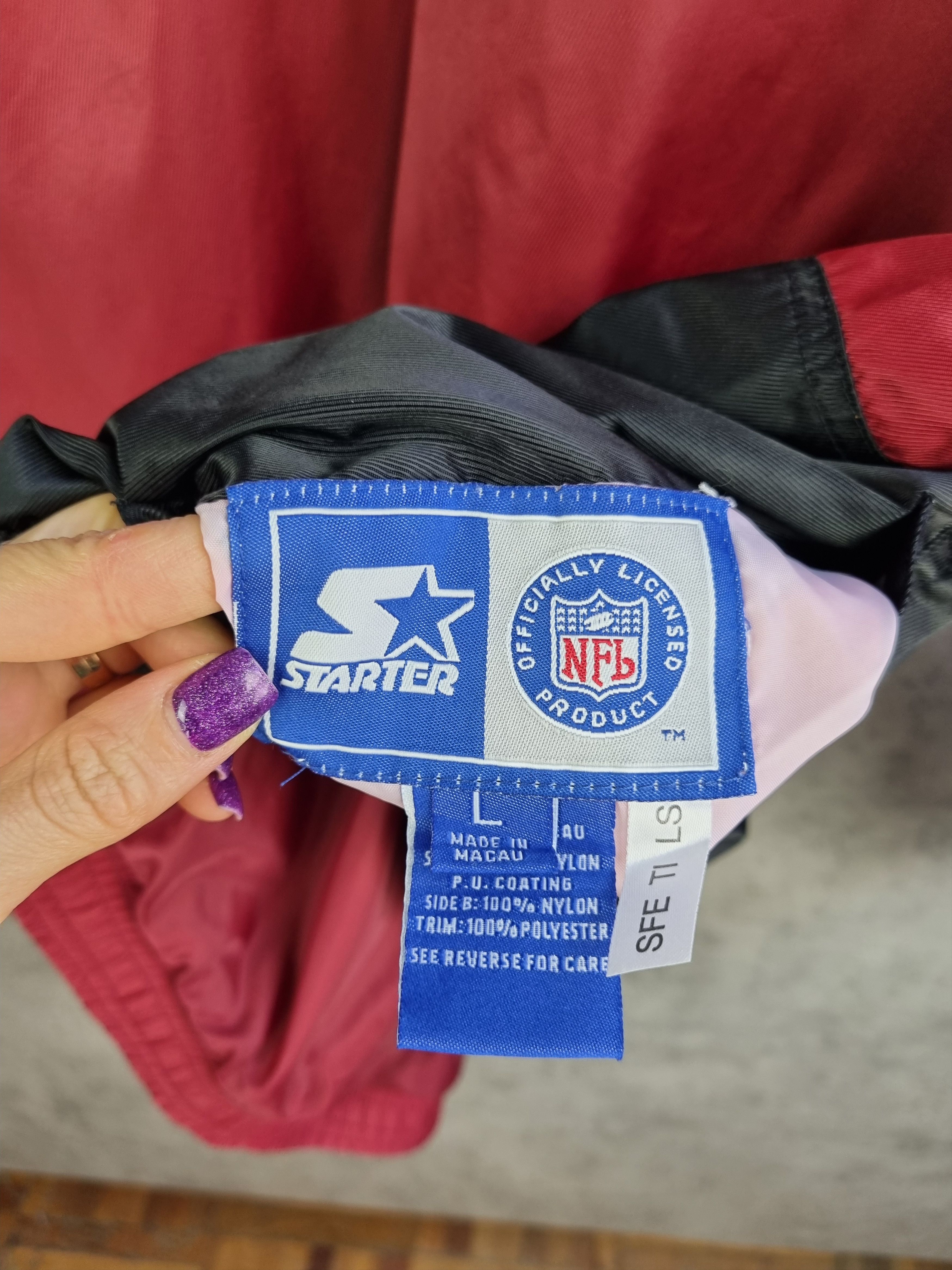 NFL × Starter × Vintage 2 sided San Francisco NFL Starter Team Line Anorak Size US XL / EU 56 / 4 - 10 Thumbnail