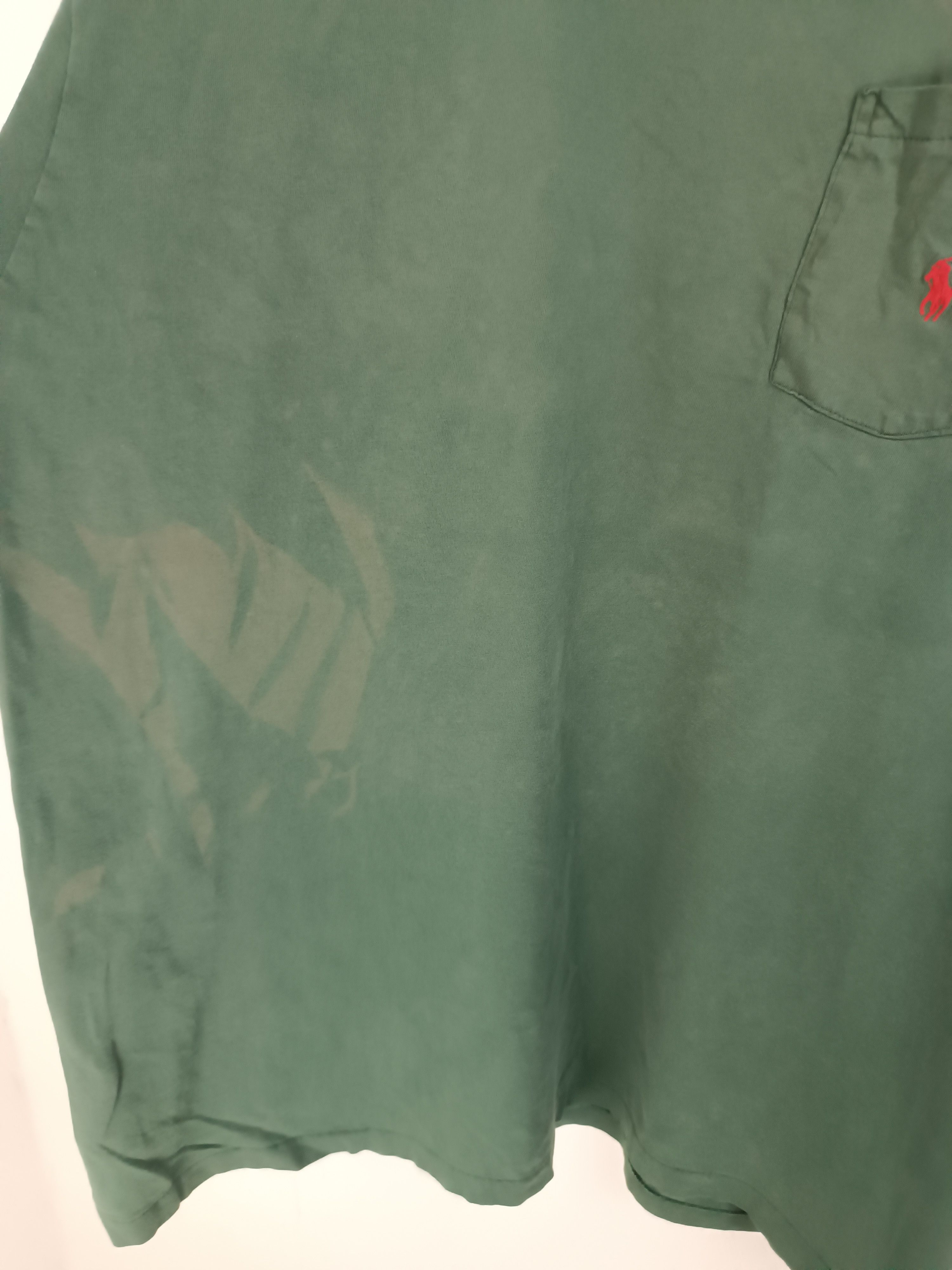 Polo Ralph Lauren FADED VINTAGE 90'S POLO RALPH LAUREN POCKET TEE VERY RARE Size US L / EU 52-54 / 3 - 11 Thumbnail
