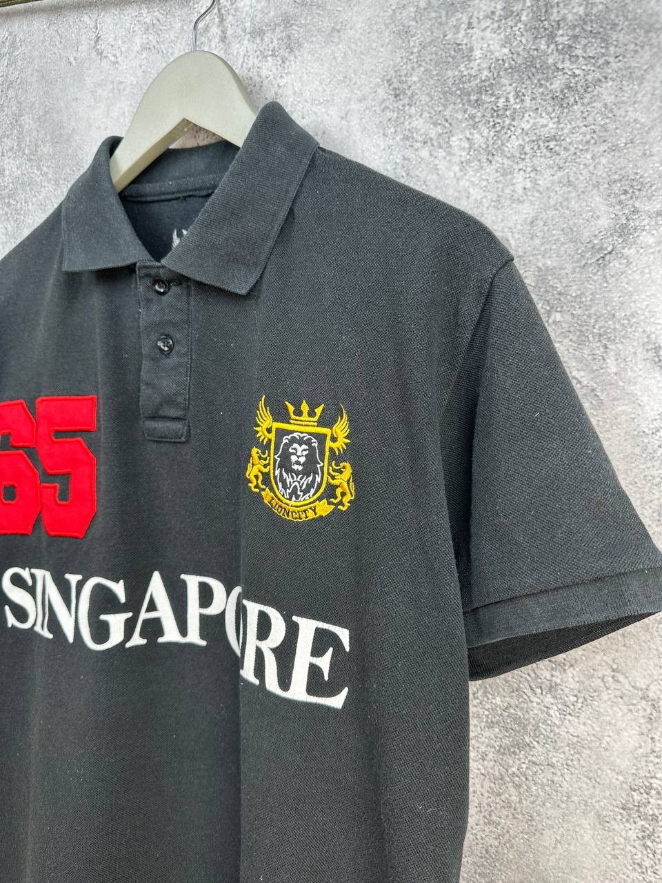 Other Guardian Angel "Singapore" #65 Polo Shirt Lion City Chief Size US L / EU 52-54 / 3 - 6 Thumbnail