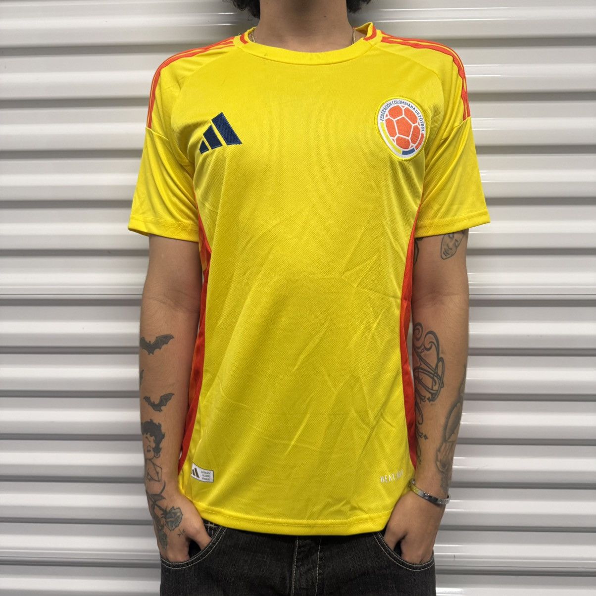 Other Vintage Y2K/2000s Deadstock Colombia Soccer Jersey! Size US S / EU 44-46 / 1 - 1 Thumbnail