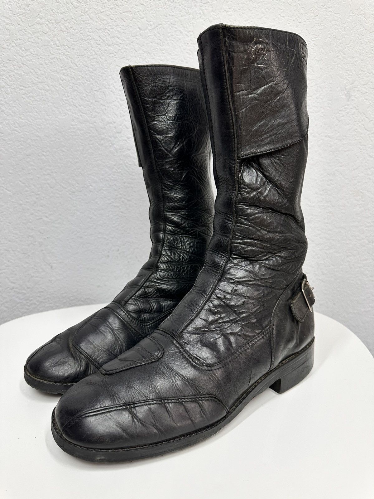 Other Vintage Leather Hight Boots Avant Garde Guidi As 98 style Size US 9 / EU 42 - 2 Thumbnail