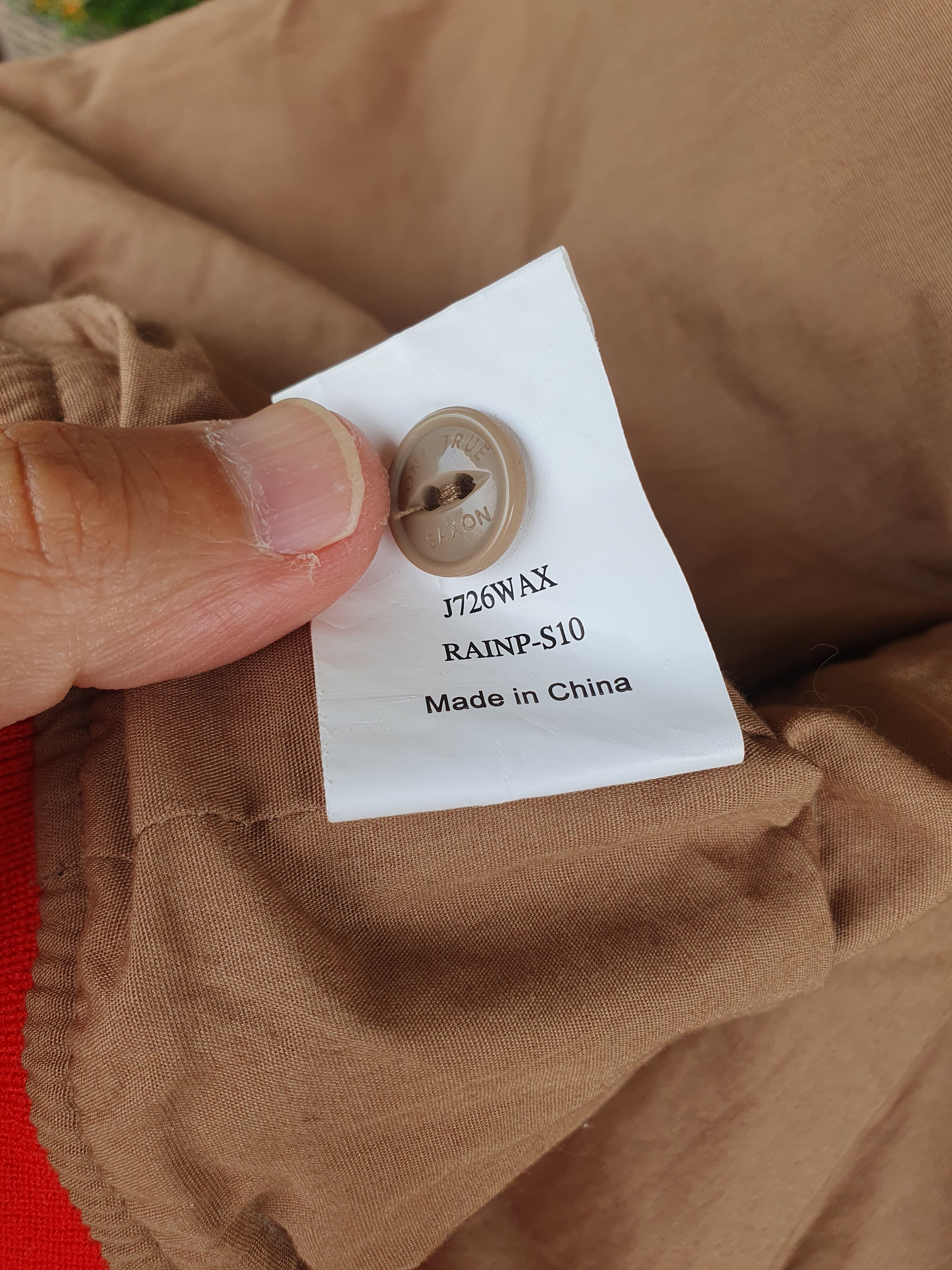 Swagger One True Saxon Waxed British jacket sz M Size US M / EU 48-50 / 2 - 16 Thumbnail
