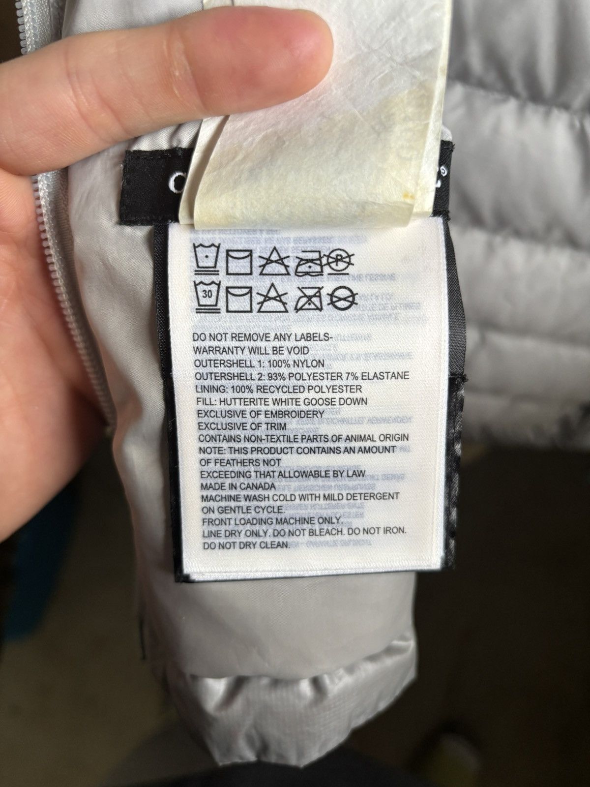 Canada Goose × Vintage Crazy Canada Goose Hybridge Lite Lightweight Puffer Jacket Size XXS / US 00 / IT 34 - 19 Thumbnail