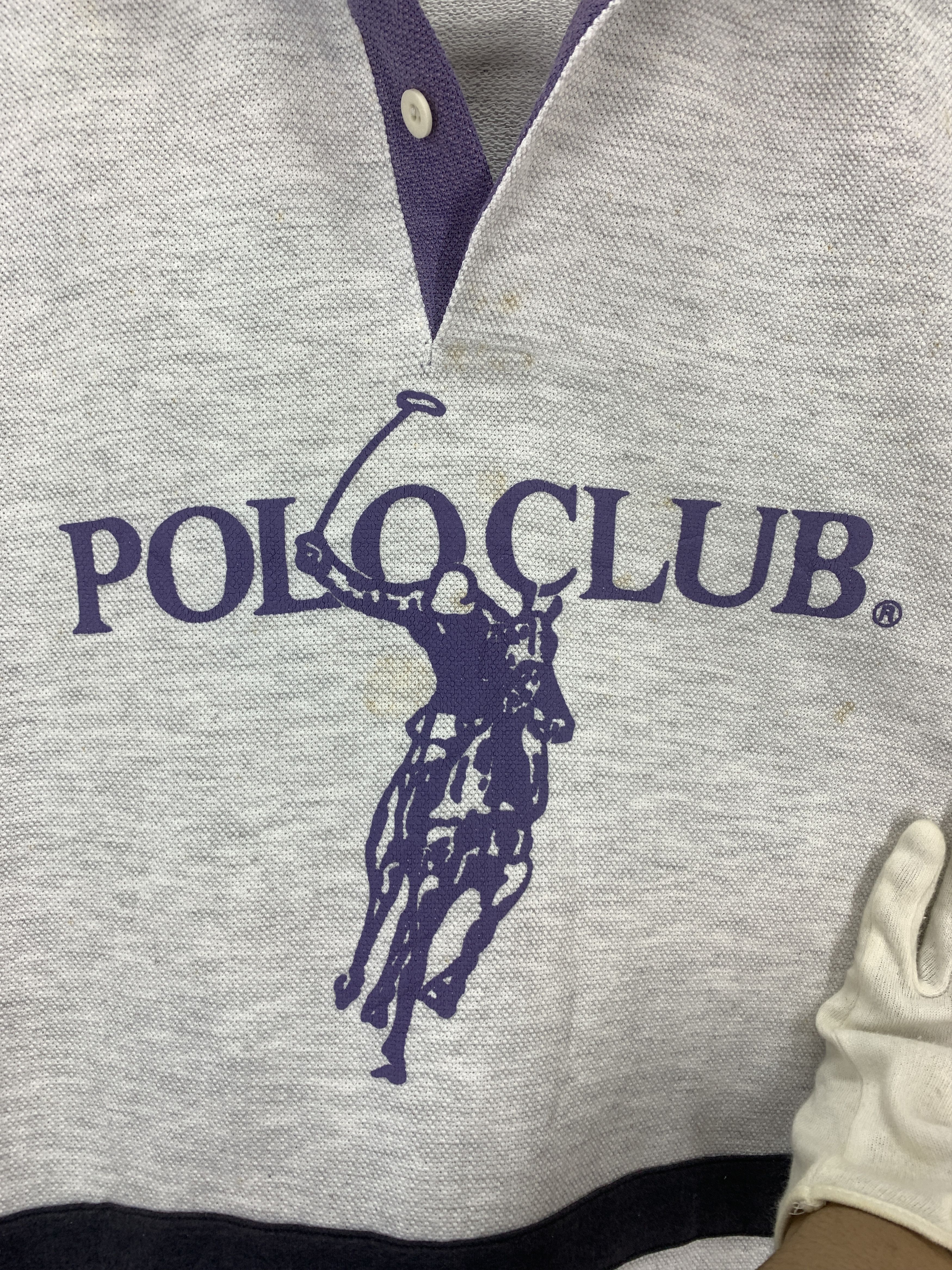Vintage Vintage POLO CLUB Polo T Shirt #2145/18 Size US L / EU 52-54 / 3 - 2 Thumbnail