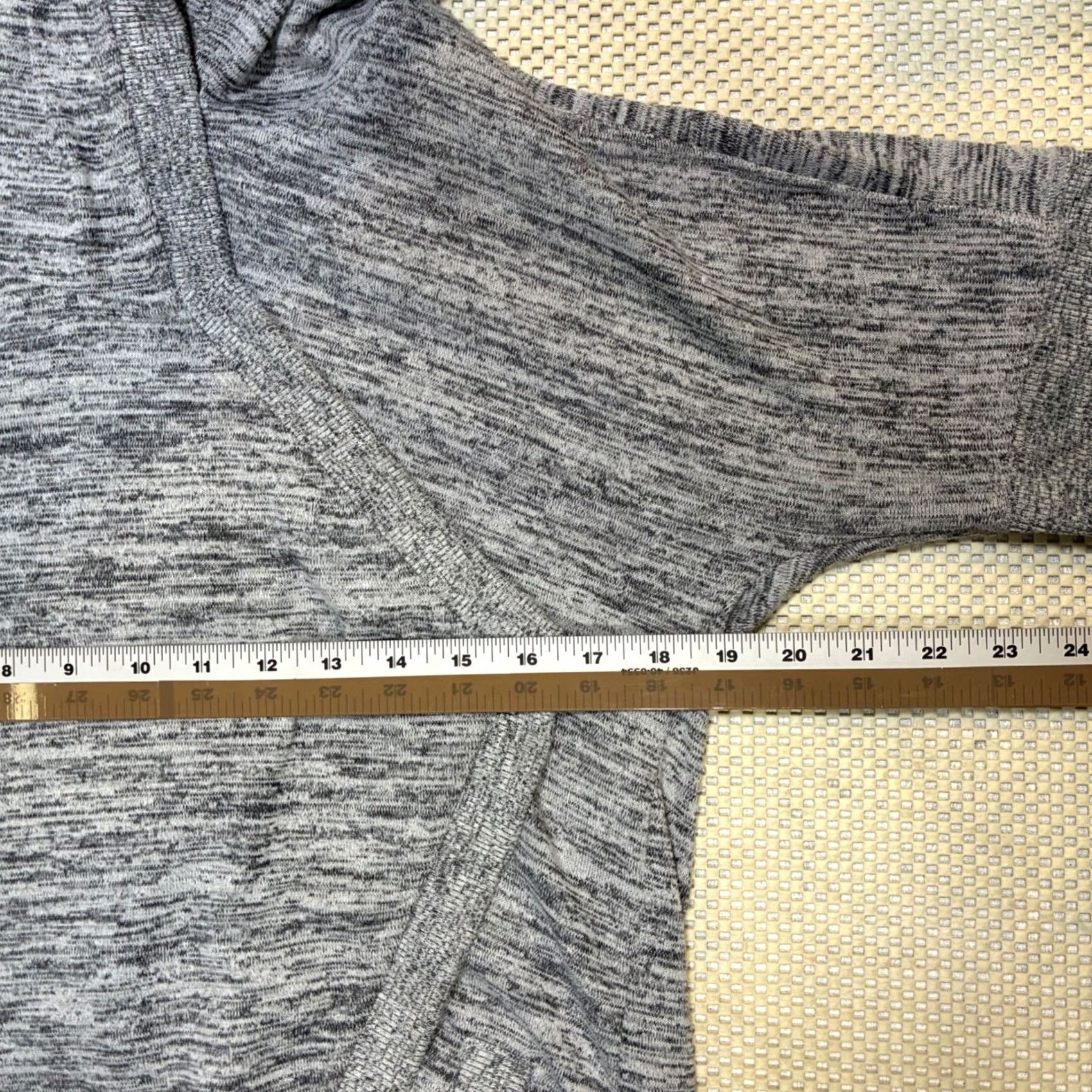 Athleta Athleta Cardigan Hoodie Open Front Heather Gray Womens Size S Knit Lightweight Pockets Drape Front Casual Activewear Loungewear Size S / US 4 / IT 40 - 8 Thumbnail