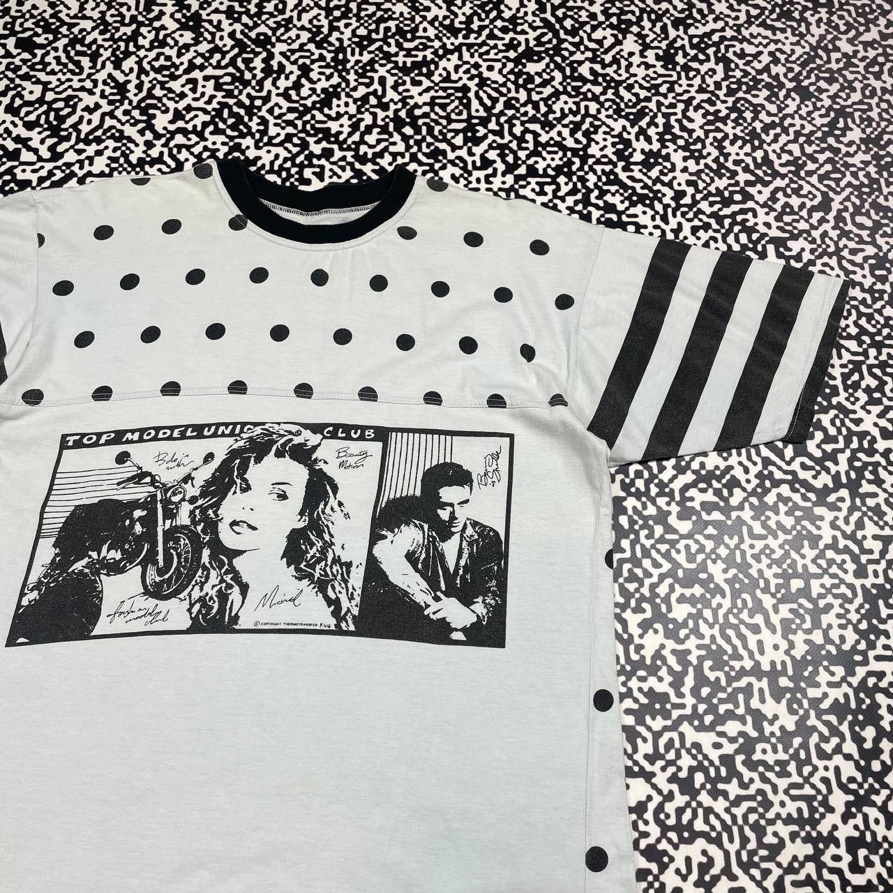 Vintage Vintage 90s Movie Top Model Retro Japanese Style T-shirt Size US XL / EU 56 / 4 - 5 Thumbnail