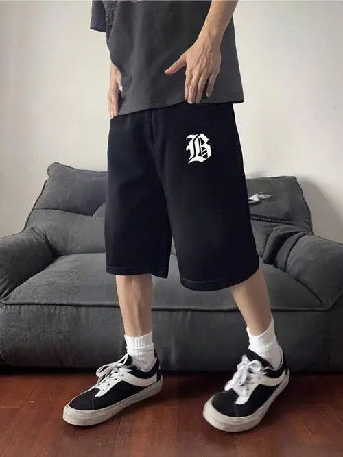 Japanese Brand DRIP drill jeans Y2K denim shorts Size US 34 / EU 50 - 4 Thumbnail