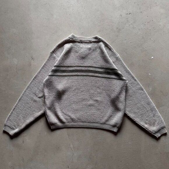 Vintage vintage lakeland boxy v neck knit sweater Size US L / EU 52-54 / 3 - 3 Thumbnail