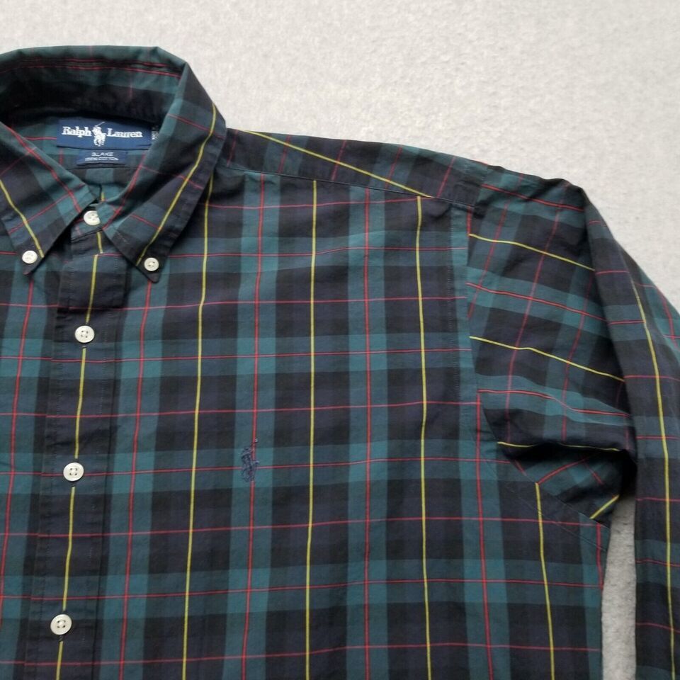 Ralph Lauren Ralph Lauren Shirt Mens Medium Button Up Oversized Size US M / EU 48-50 / 2 - 5 Thumbnail