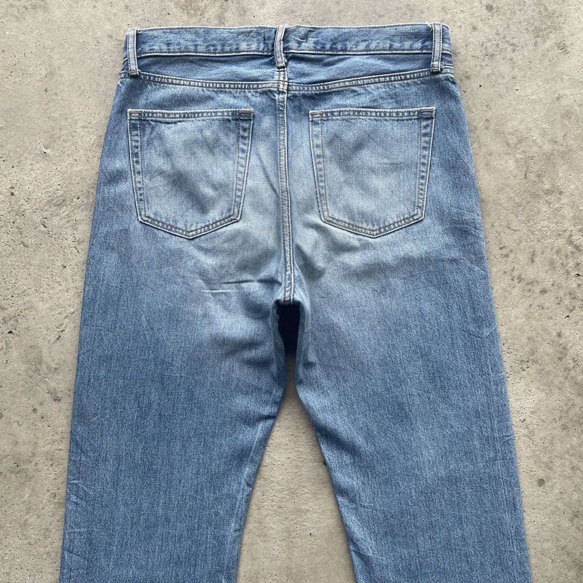 Japanese Brand W33💥 Vintage Japanese Brand Faded Denim Jeans Pants Size US 33 - 10 Thumbnail