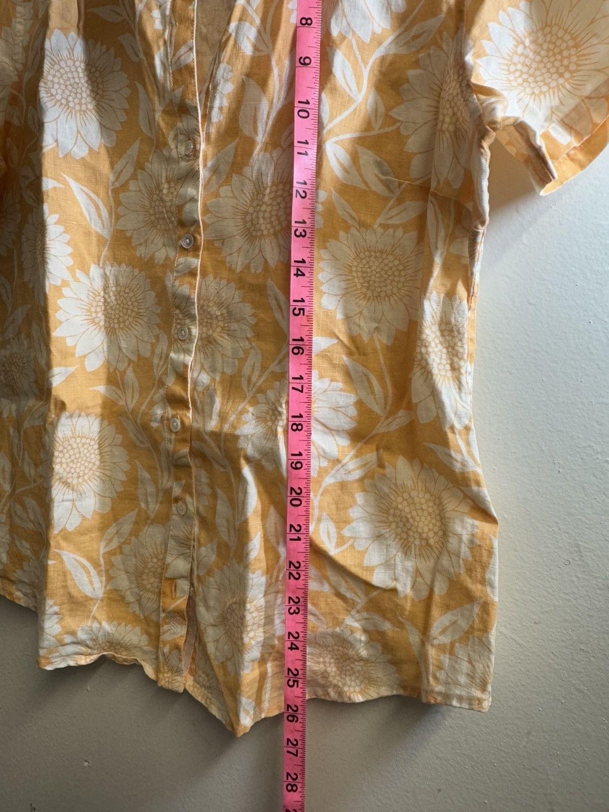 Tommy Bahama × Vintage Vintage Tommy Bahama button-down shirt sunflower medium EUC Size M / US 6-8 / IT 42-44 - 7 Thumbnail