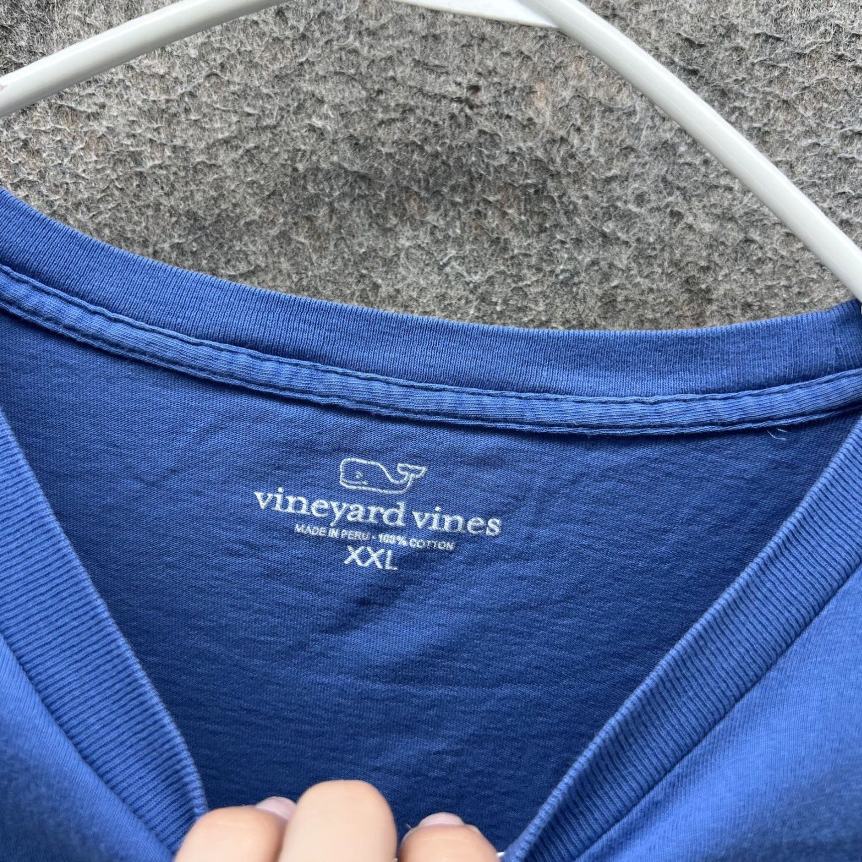 Vineyard Vines Vineyard Vines Shirt Mens 2XL Blue Long Sleeve Pocket Whale Graphic Logo Surf Nautical Preppy Crew Neck Size US XXL / EU 58 / 5 - 7 Thumbnail