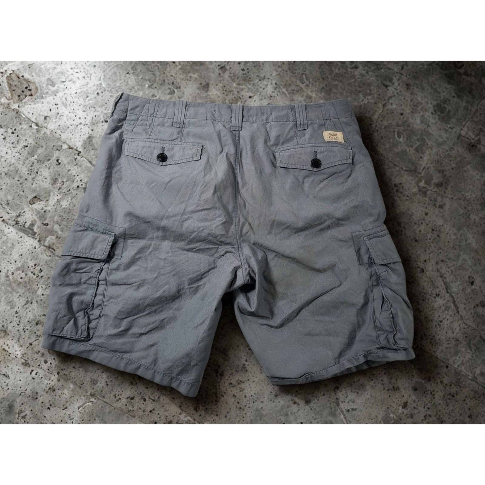 Polo Ralph Lauren Polo Ralph Lauren Utility Cargo Shorts Sz. 38 Khaki Military Size US 38 / EU 54 - 2 Thumbnail
