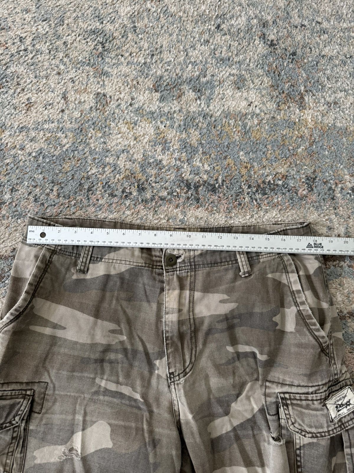 Other VTG Y2K Camo Shorts Faded 34 Thrashed Distressed Size US 32 / EU 48 - 4 Thumbnail