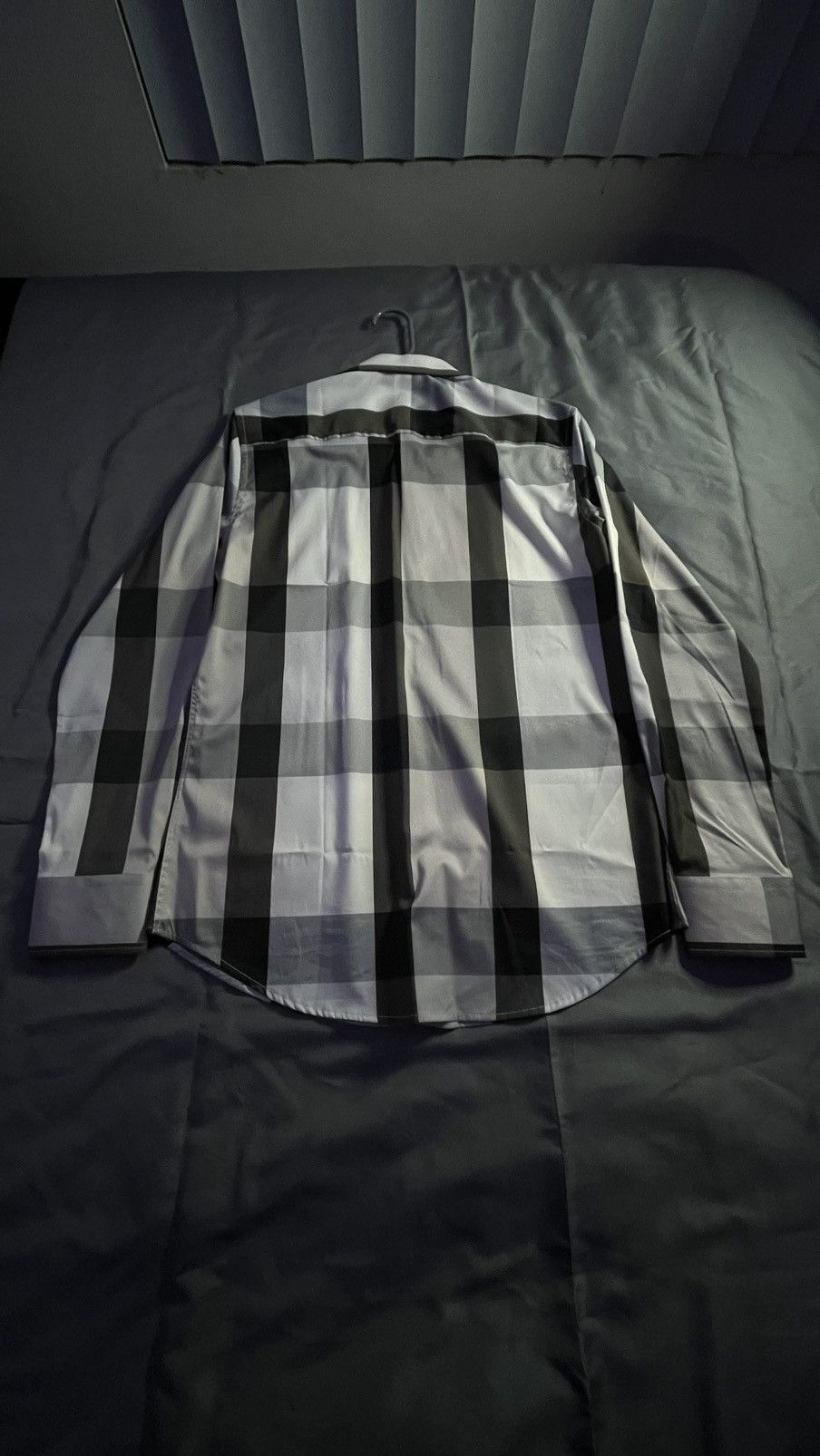 Other Men’s Black & Gray Plaid Dress Shirt Size US M / EU 48-50 / 2 - 2 Thumbnail