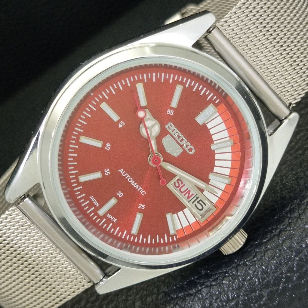 REFURBISHED VINTAGE SEIKO 5 AUTO JAPAN MENS WATCH a440728