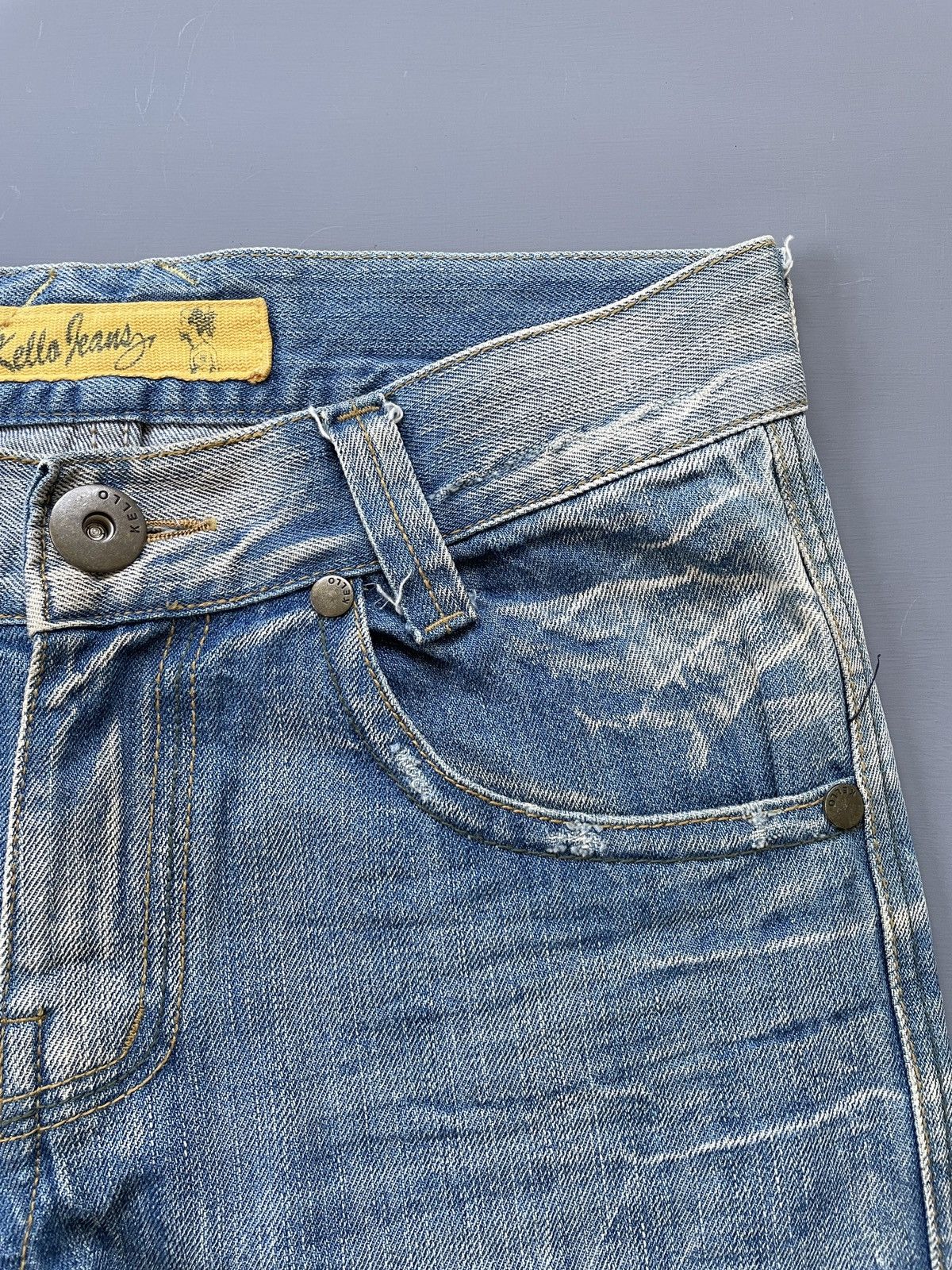 Jean Kello Jeans Distressed (P115) Size US 29 - 5 Thumbnail