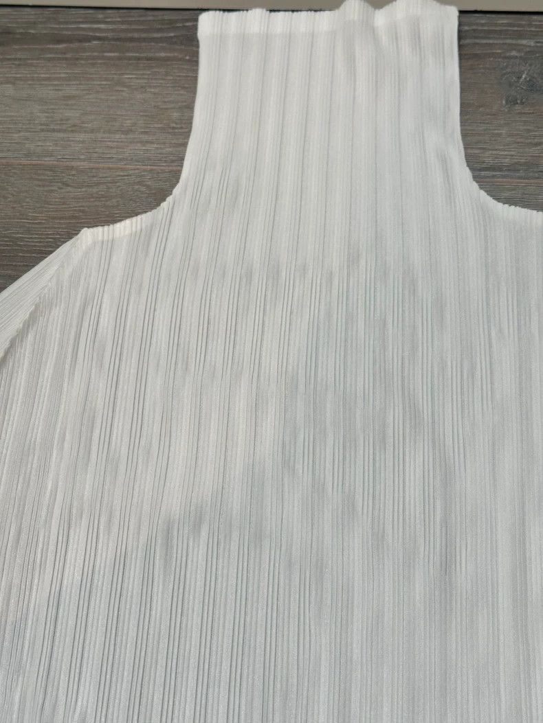 Issey Miyake issey miyake size:3 High collar and long white sleeves 250 Size XXS / US 00 / IT 34 - 9 Thumbnail