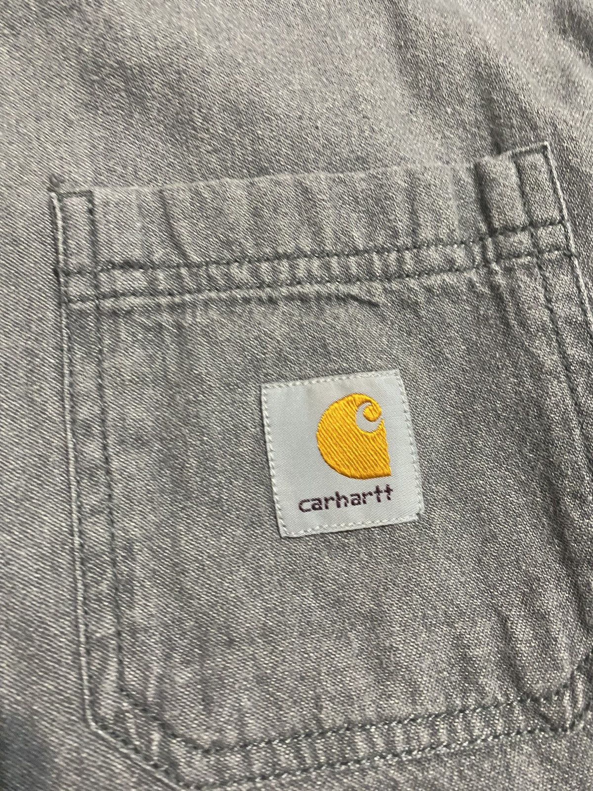 Carhartt × Vintage Vintage Carhartt Pocket Logo Long Sleeve Shirt Women’s L Size L / US 10 / IT 46 - 5 Thumbnail