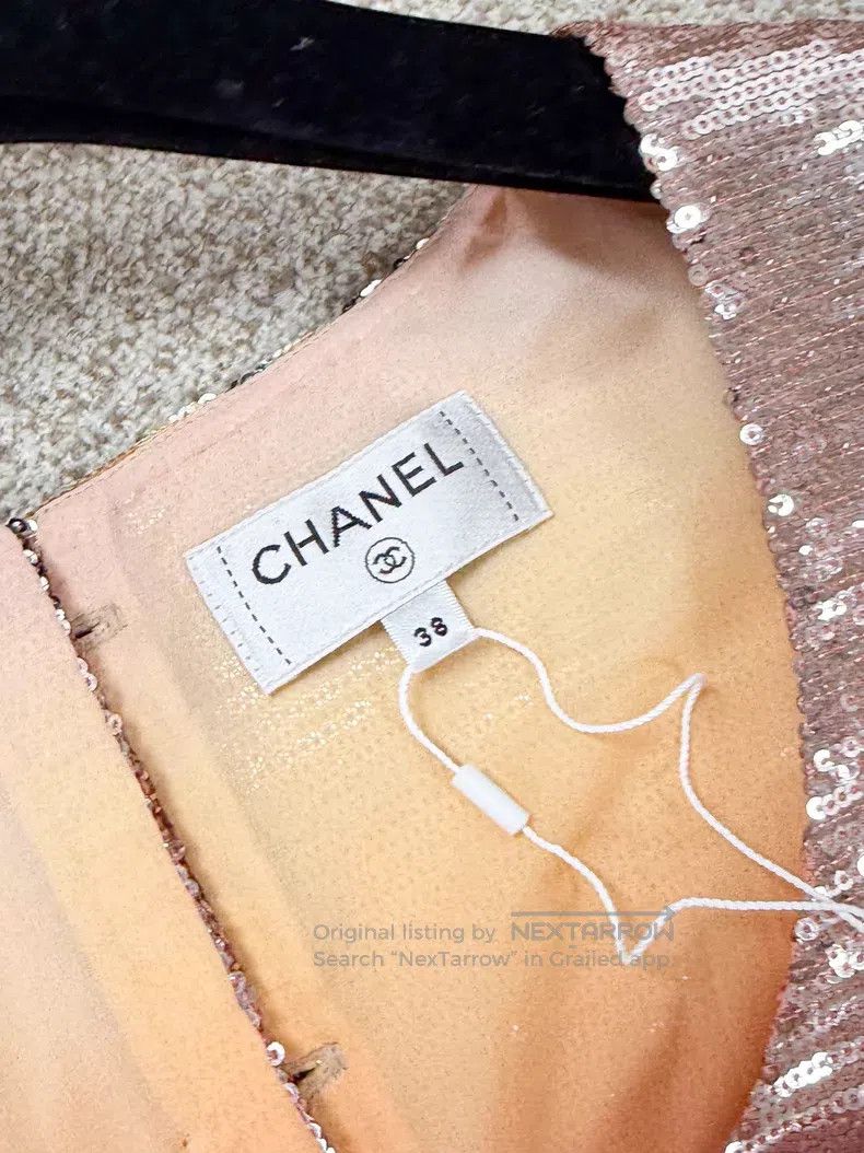 Chanel Chanel Mermaid girl full of sequins long sleeves Size XS / US 0-2 / IT 36-38 - 5 Thumbnail