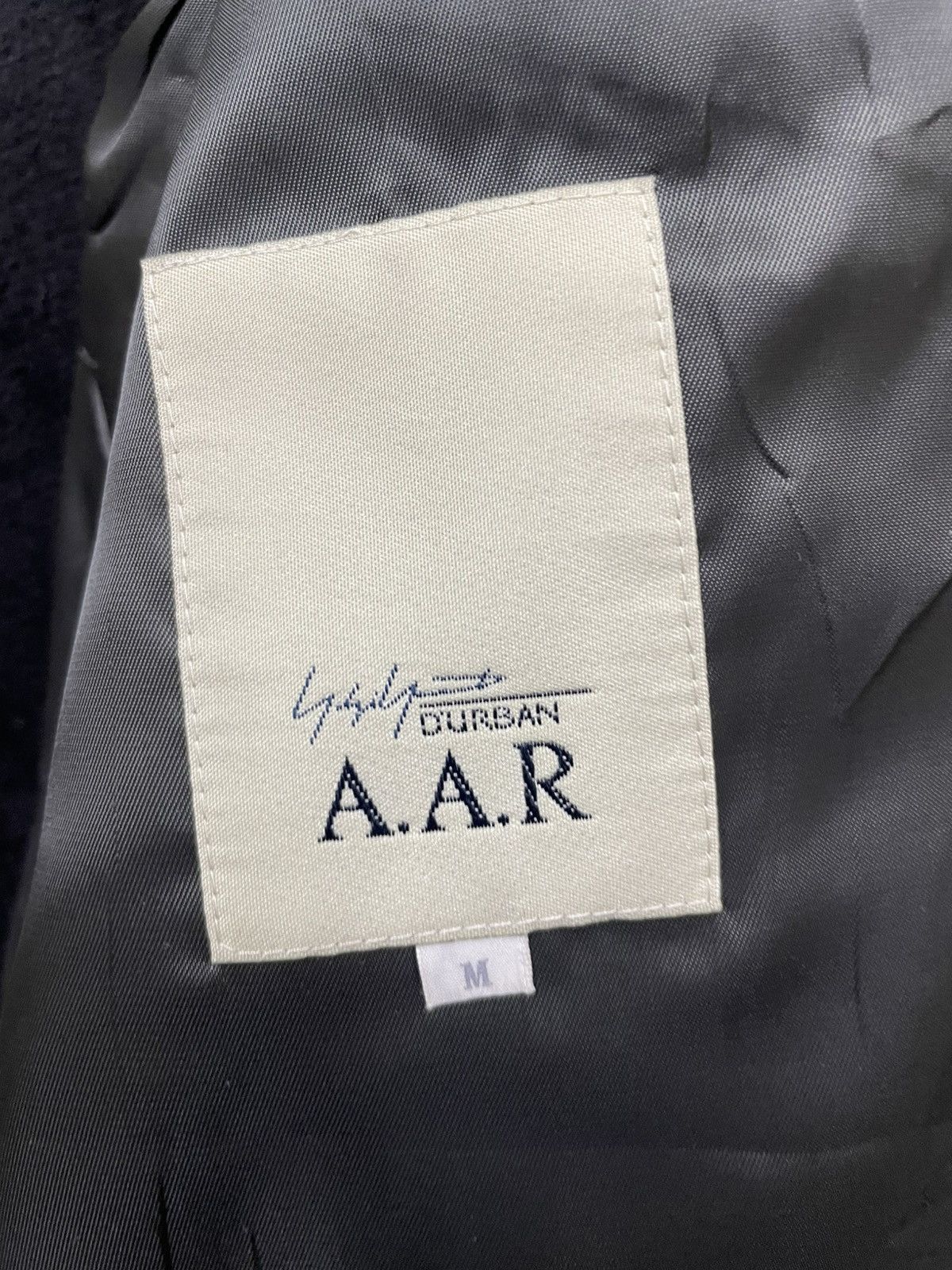 Yohji Yamamoto Yohji Yamamoto avant-garde A.A.R long zipper jacket wool Size US M / EU 48-50 / 2 - 5 Thumbnail