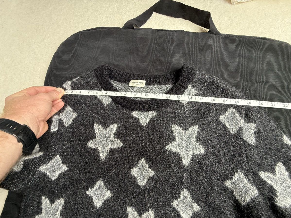Saint Laurent Paris FW16 Saint Laurent Palladium star sweater Hedi Slimane grail Size US XL / EU 56 / 4 - 4 Thumbnail