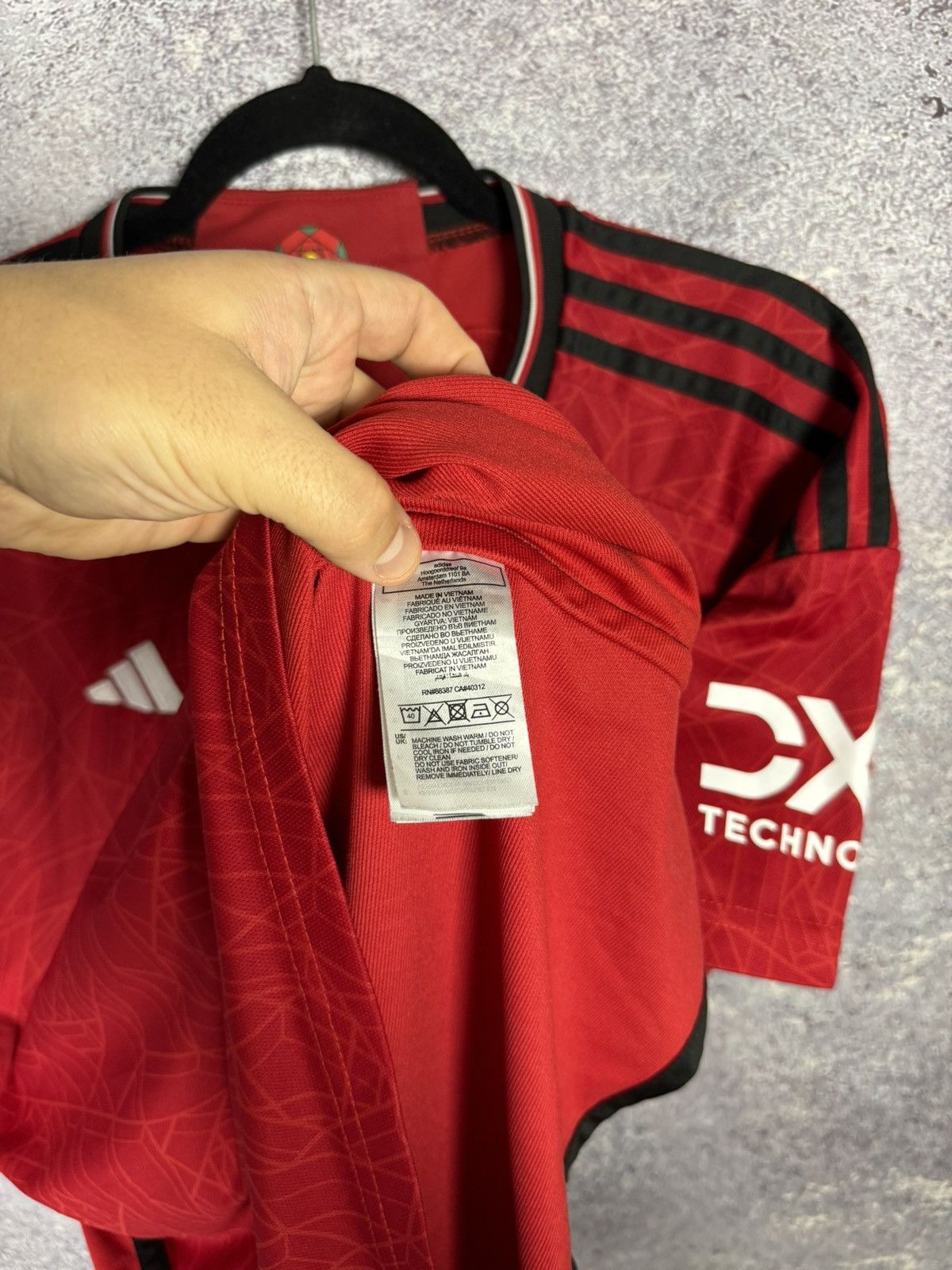 Other Manchester United 2023/24 Home Soccer Jersey Blokcore Size US XL / EU 56 / 4 - 11 Thumbnail