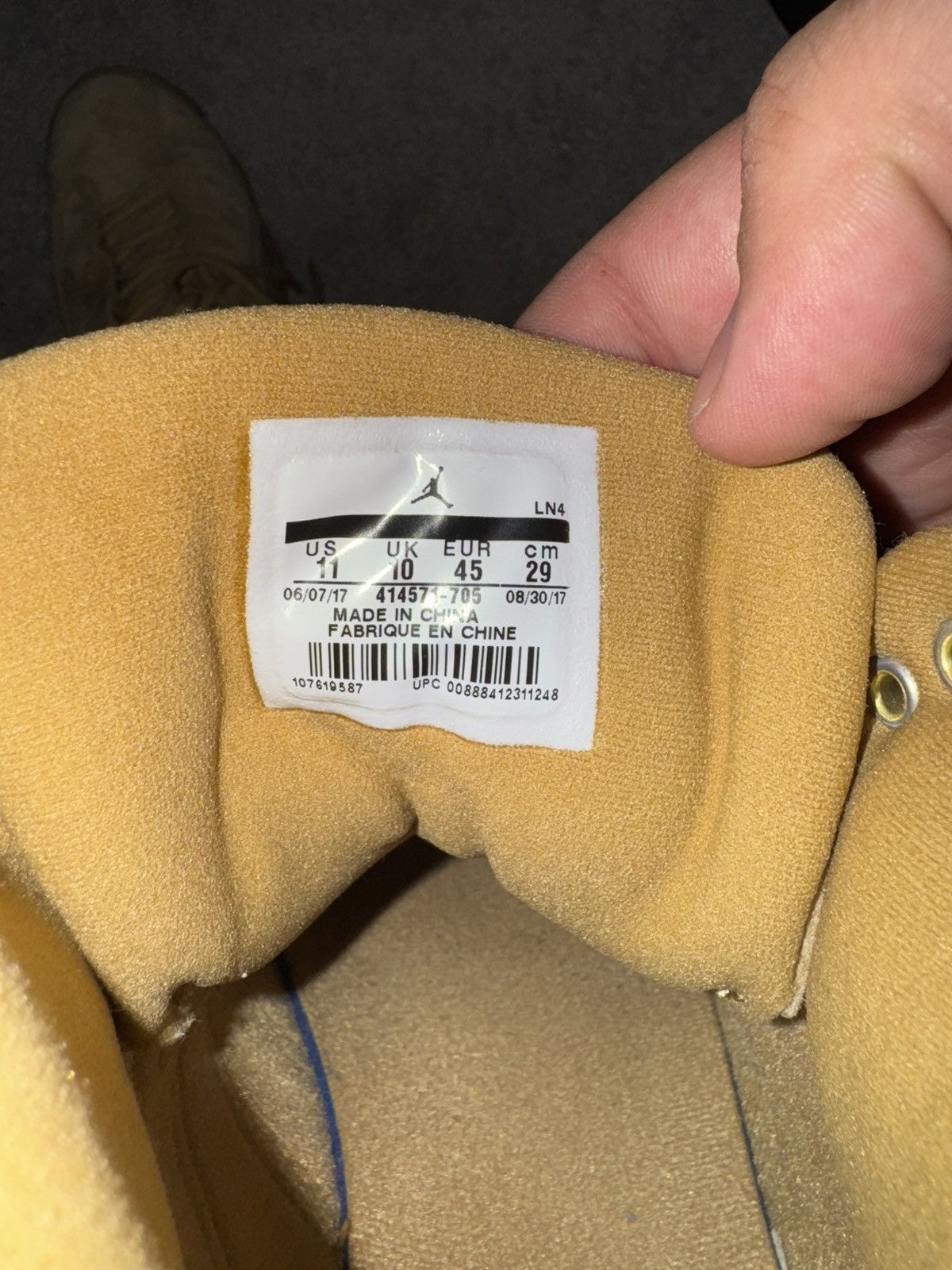 Jordan Brand Air Jordan Retro 13 Wheat Size US 11 / EU 44 - 5 Thumbnail