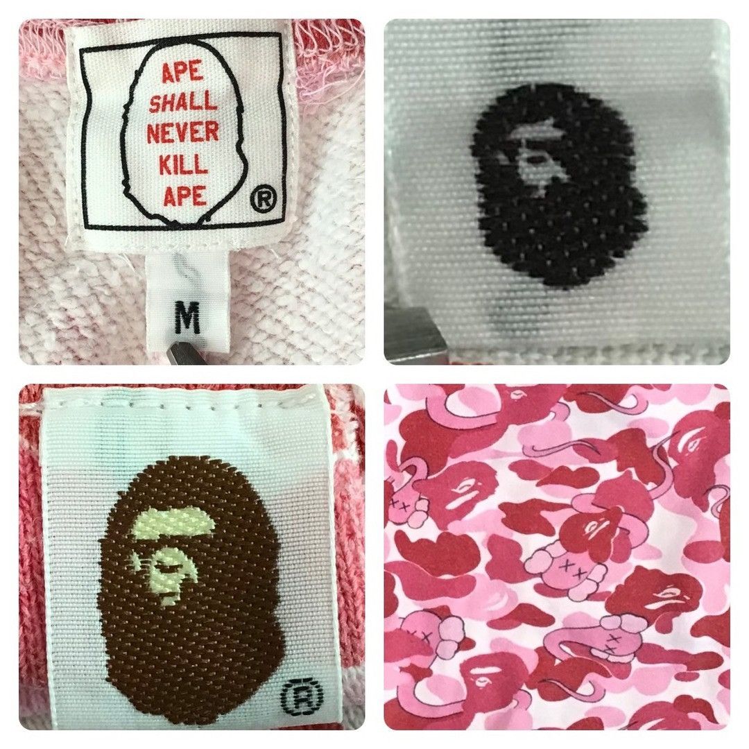 Bape × Kaws BAPE × KAWS Bendy ABC Camo Pink Sweat Shorts NIGO ★size M Size US 32 / EU 48 - 9 Thumbnail
