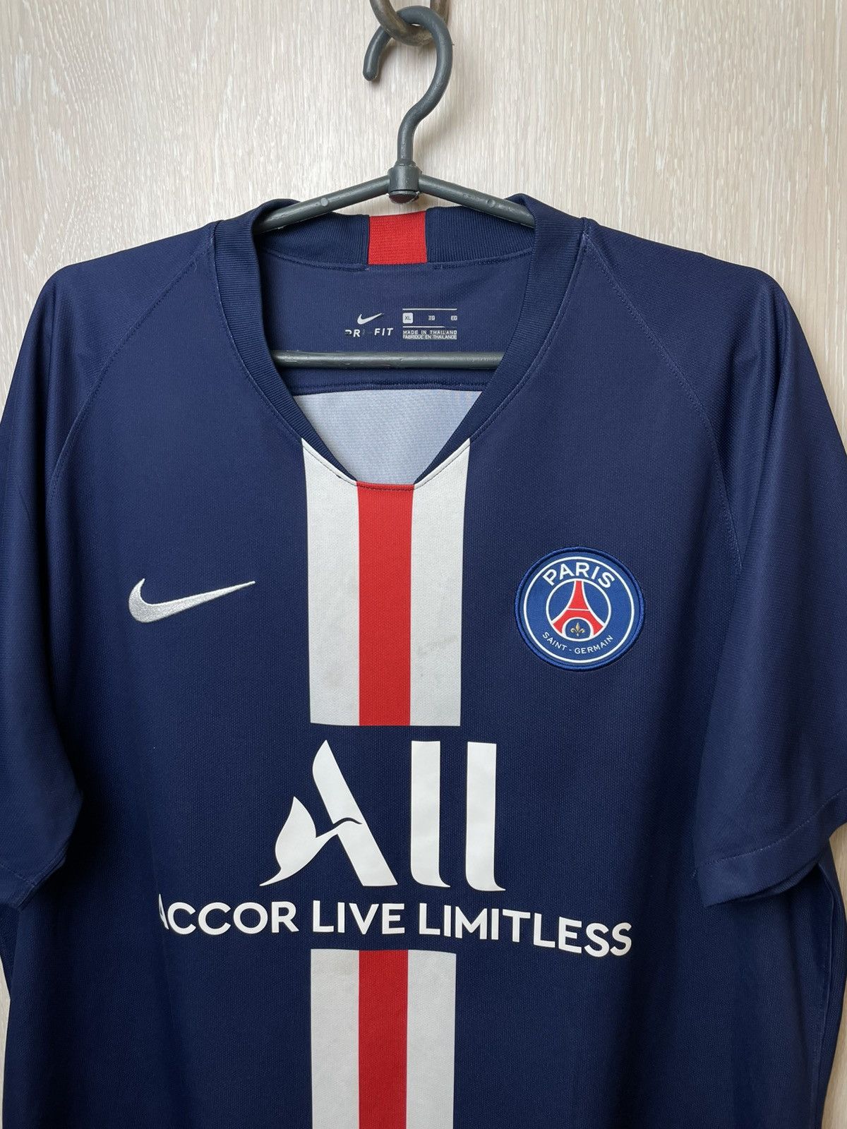 Nike Fc PSG 2019/2020 Home Jersey Nike Shirt Size XL Size US XL / EU 56 / 4 - 2 Thumbnail
