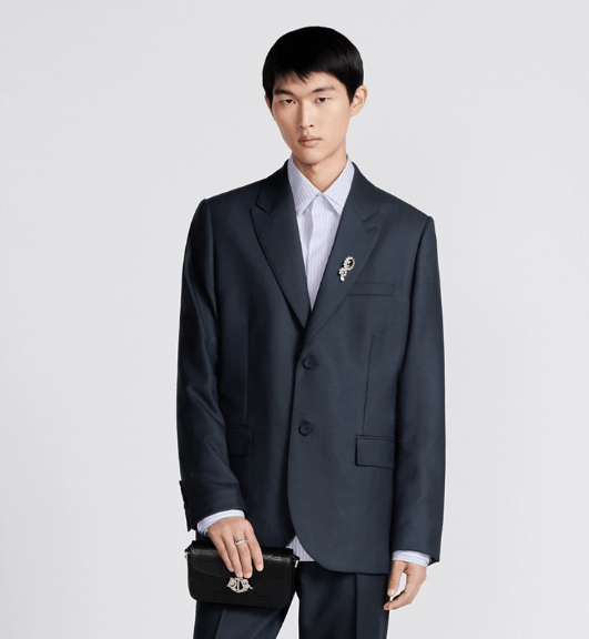 Dior o1w1db10525 483C25 Jacket in Blue Size US M / EU 48-50 / 2 - 4 Thumbnail