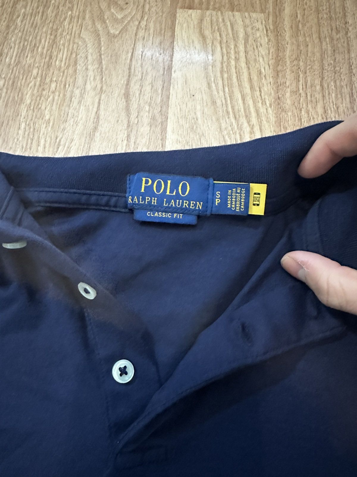 Designer × Polo Ralph Lauren × Ralph Lauren Polo Ralph Lauren Navy Classic Fit Size US S / EU 44-46 / 1 - 2 Thumbnail