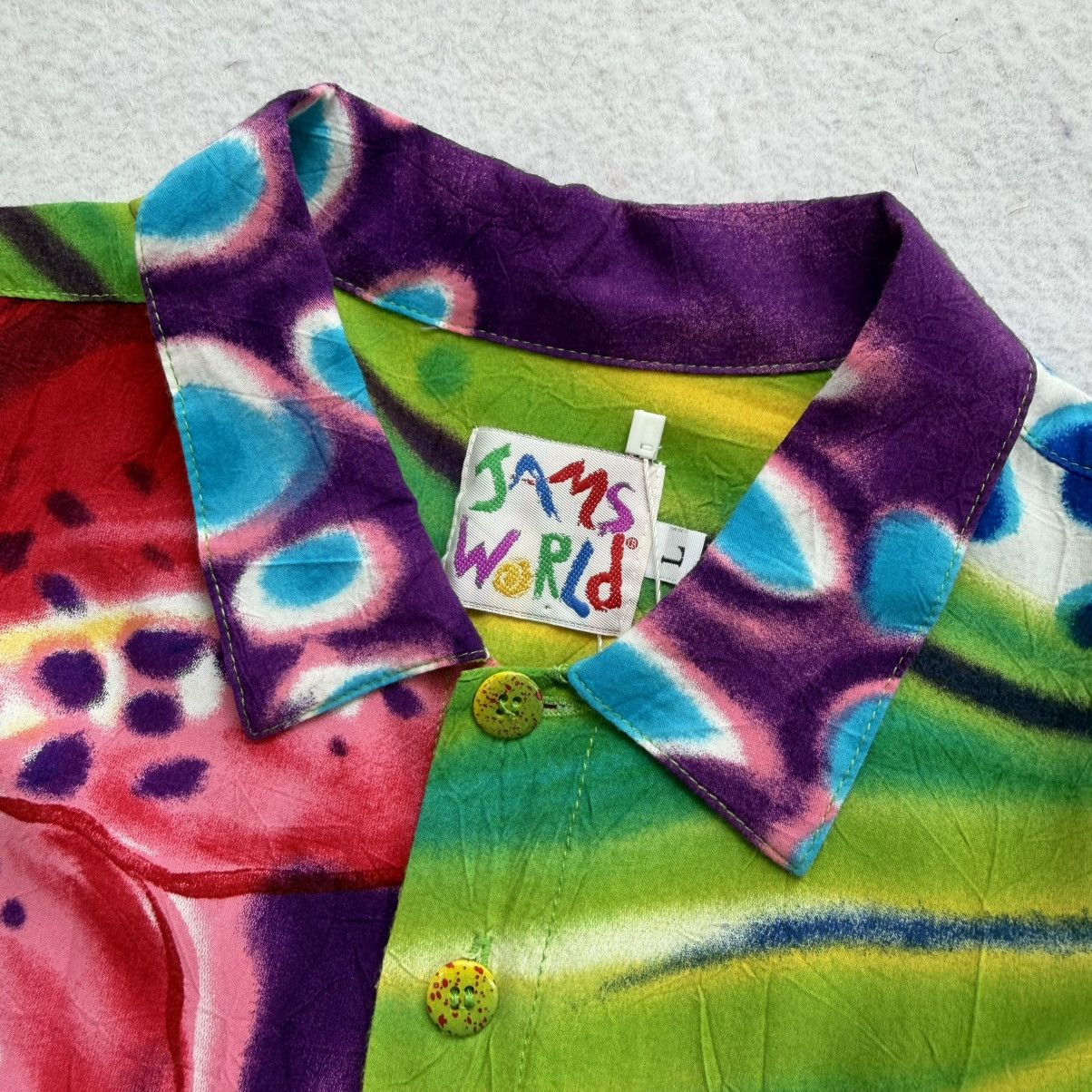 Jams World 1990s Jams World Gloriosa Printed Aloha Shirt Size US L / EU 52-54 / 3 - 6 Thumbnail