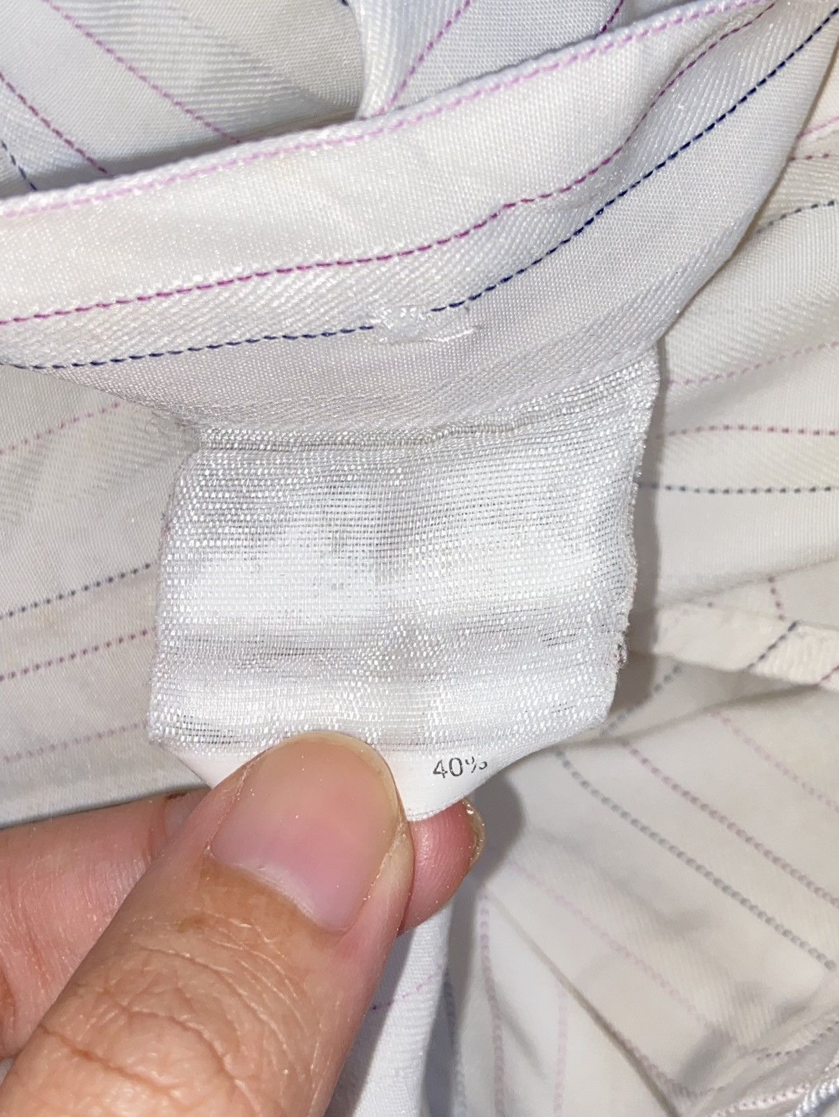 Balenciaga BALENCIAGA Striped Shirt Size US S / EU 44-46 / 1 - 8 Thumbnail