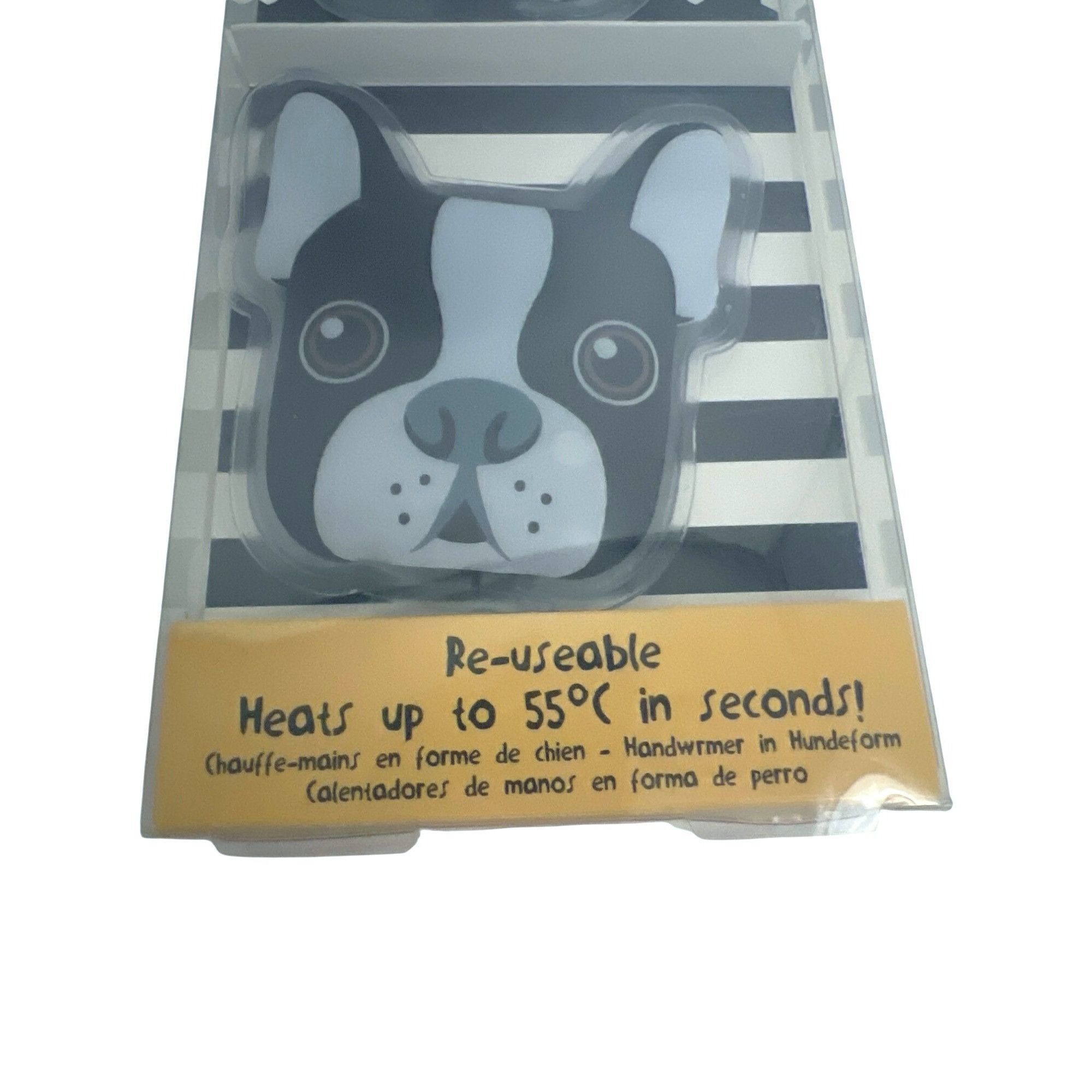 Designer French Bulldog Hand Warmer Set of 2 Reusable Portable Heat B Size ONE SIZE - 4 Thumbnail
