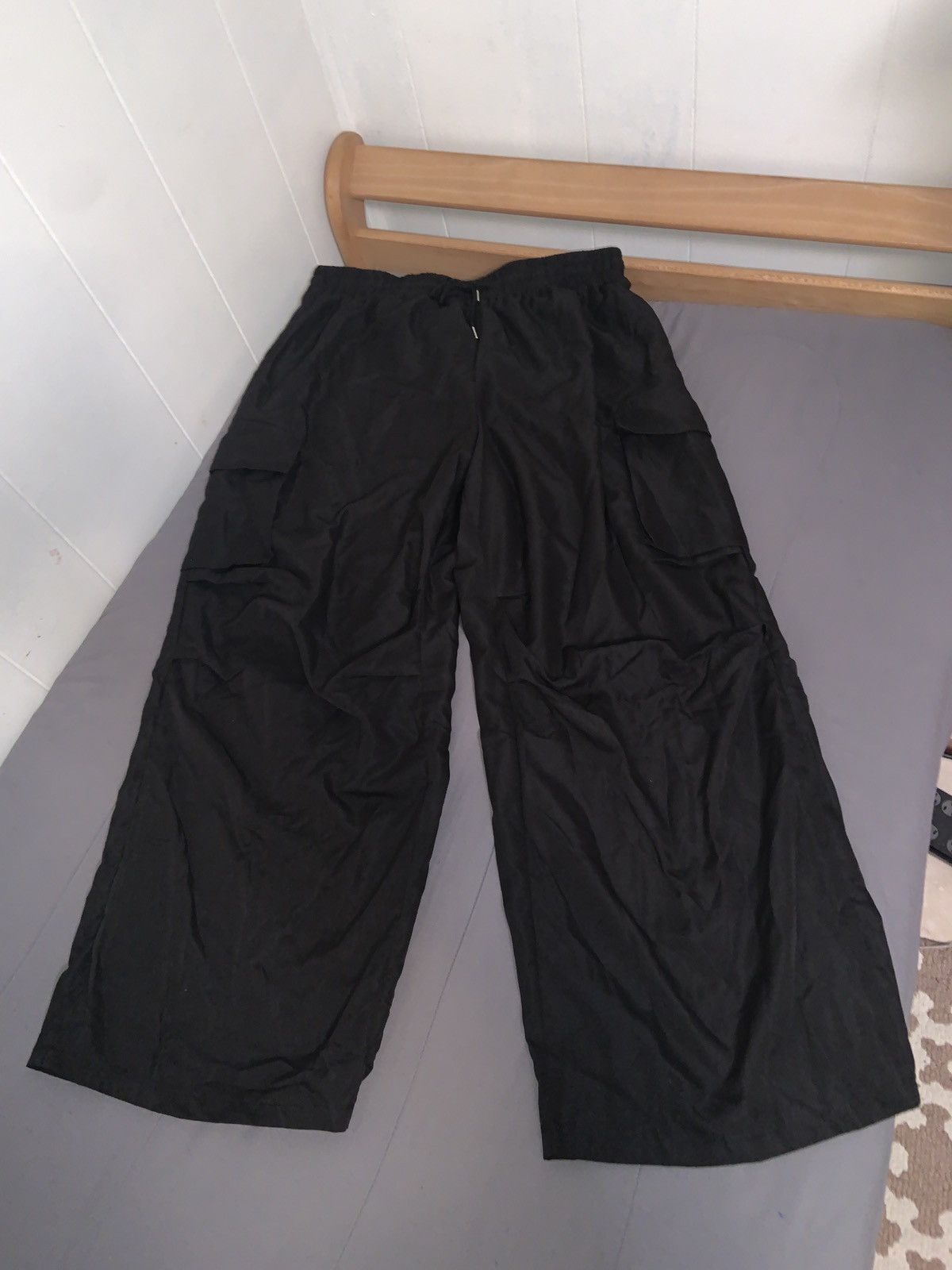 Shein Womens - Casual Black Cargo Pants - Size 4XL Size 38" / US 16 / IT 52 - 1 Thumbnail