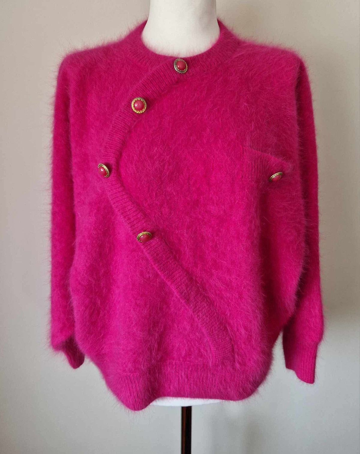 Vintage KORRUS jumper angora size L/XL Size L / US 10 / IT 46 - 1 Thumbnail