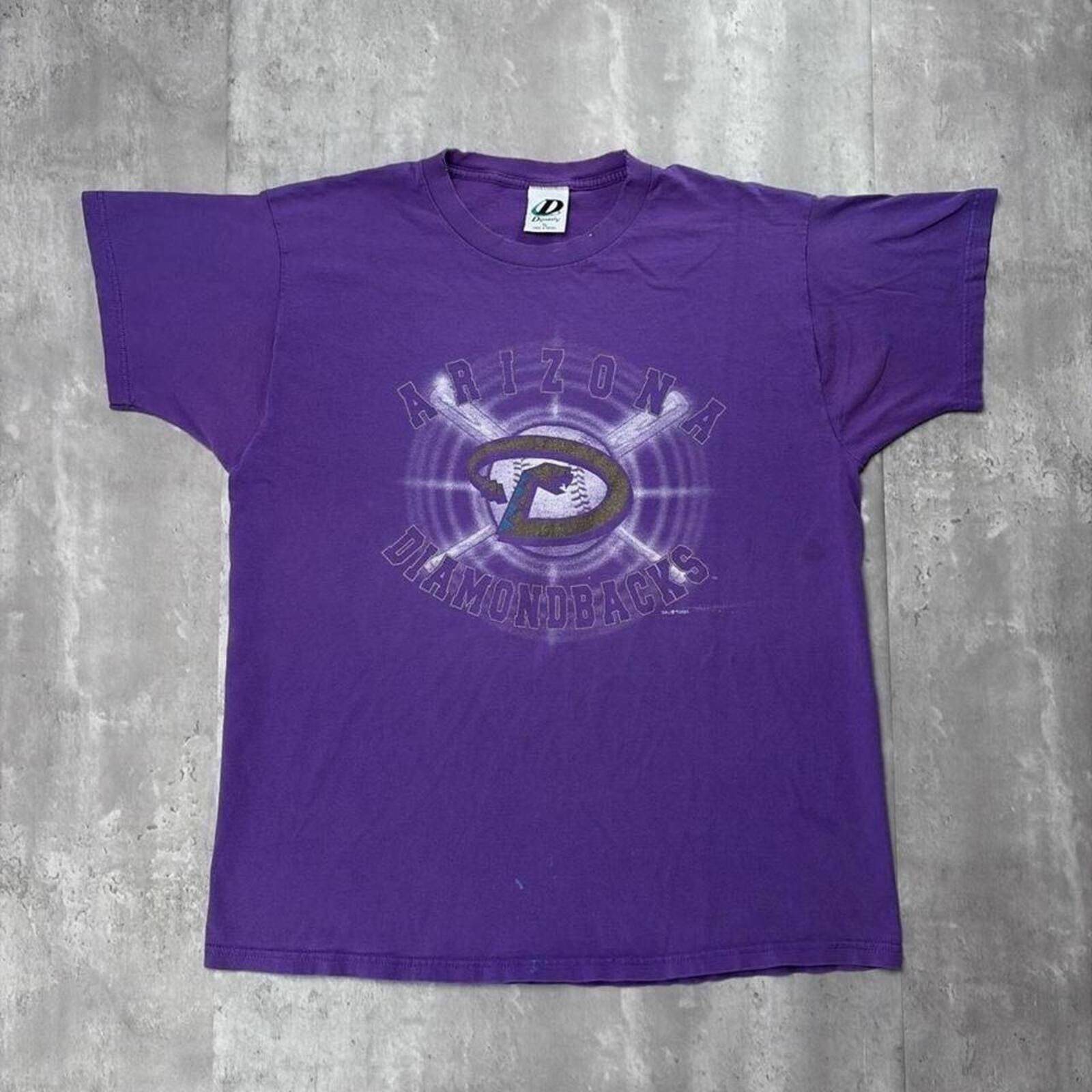 MLB Vintage Dynasty MLB Arizona Diamond Backs Distressed T-Shirt Size US XL / EU 56 / 4 - 1 Thumbnail