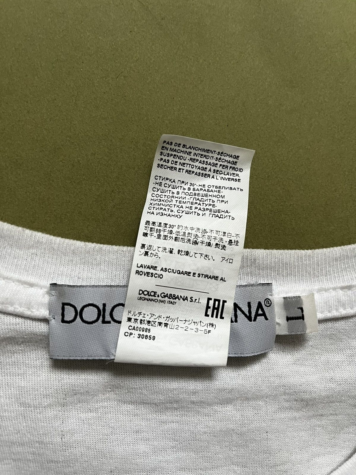 Dolce & Gabbana D&G Dolce Gabbana x Kim Kardashian T Shirt Size US L / EU 52-54 / 3 - 4 Thumbnail