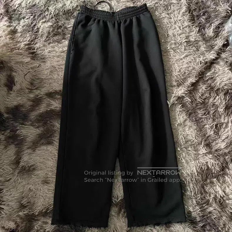 Balenciaga Balenciaga size S Distressed and frayed elastic waist side Size US 30 / EU 46 - 1 Thumbnail