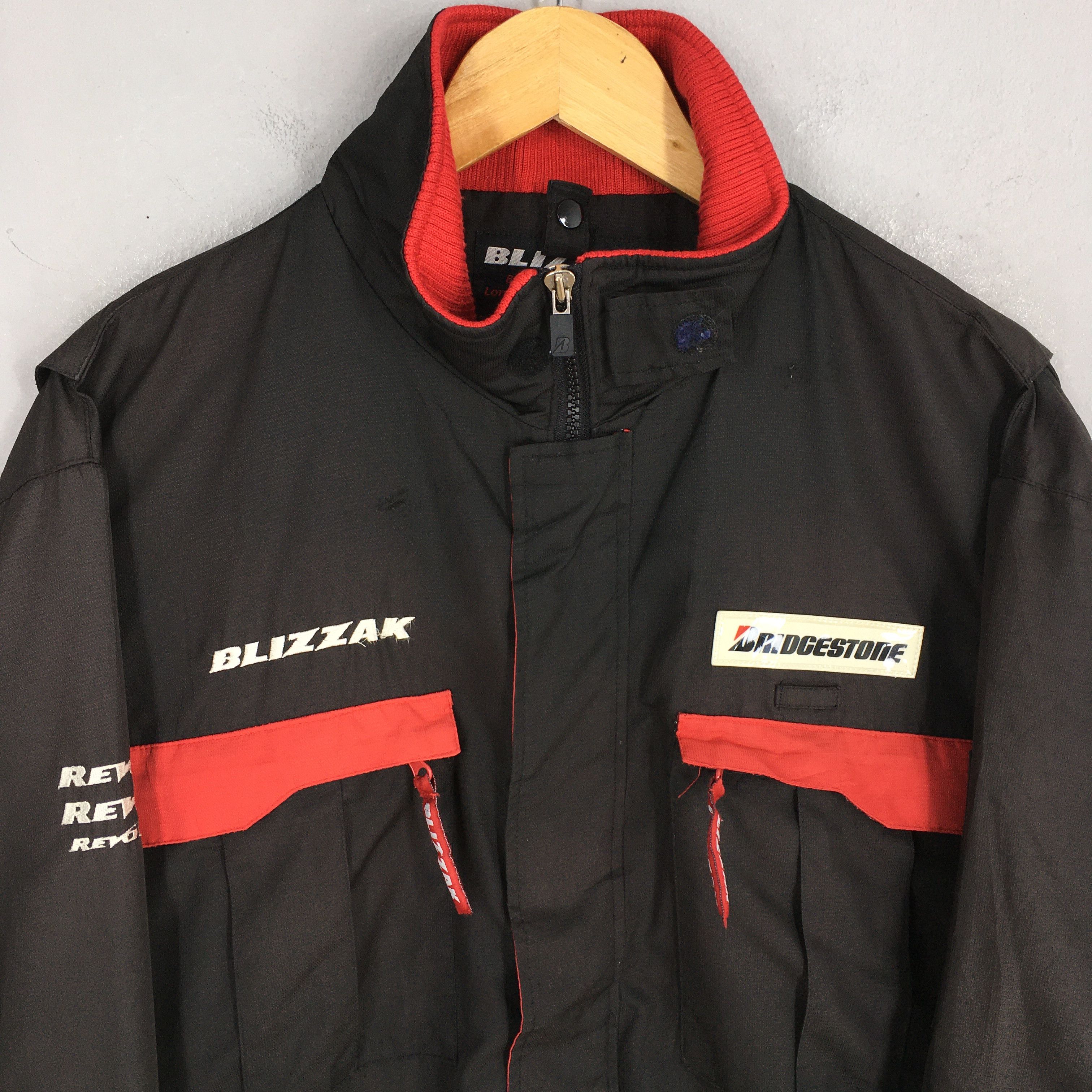 Honda Blizzak Racing Japan Nissan JDM Windbreaker Jacket Large Size US L / EU 52-54 / 3 - 2 Thumbnail
