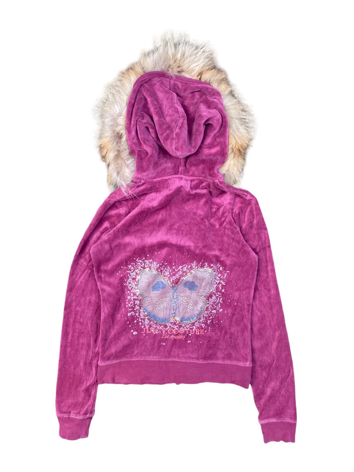 Hysteric Glamour × Japanese Brand × Le Grande Bleu (L.G.B.) Fur Velvet Hoodie Juicy Couture lgb styled Size S / US 4 / IT 40 - 1 Thumbnail