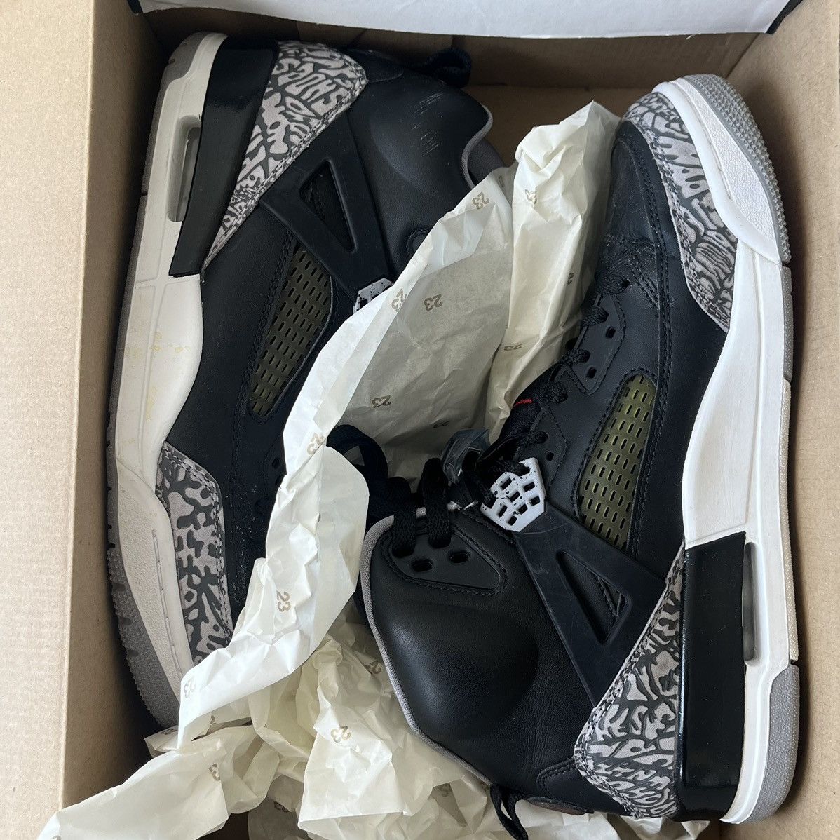 Jordan Brand Jordan Spizike Black 2017 Jordan Sneakers Shoes 315371 034 Size US 8.5 / EU 41-42 - 5 Thumbnail