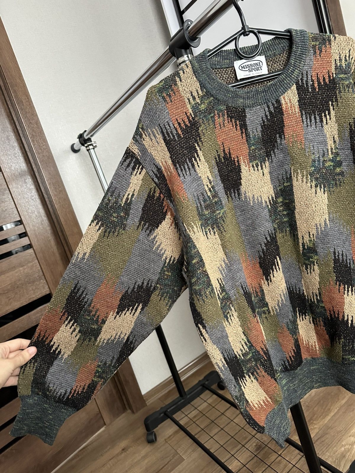 Missoni Missoni Italy Vintage Knit Sweater Pullover 90s Size US XL / EU 56 / 4 - 6 Thumbnail