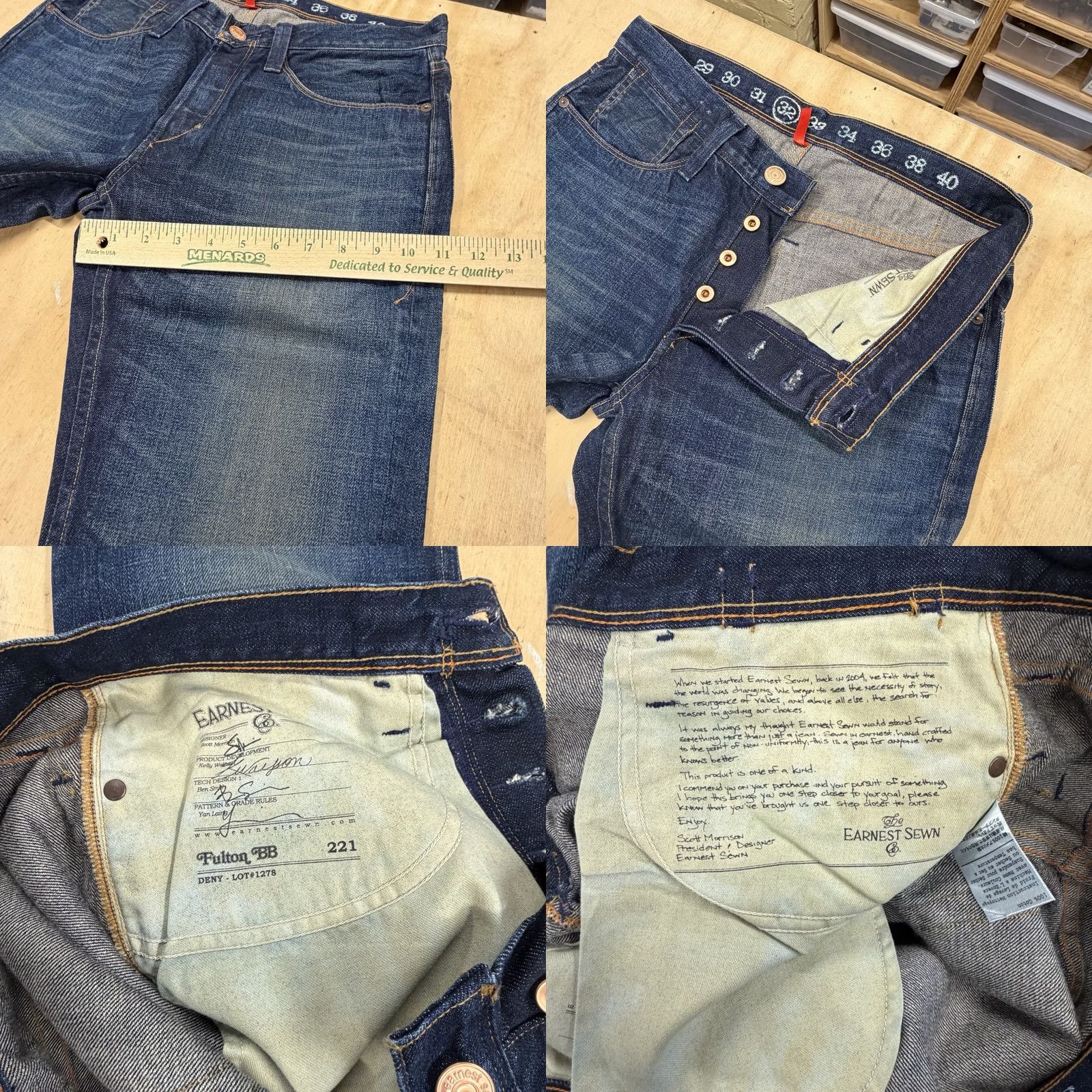 Vintage VINTAGE not included. Size US 32 / EU 48 - 8 Thumbnail