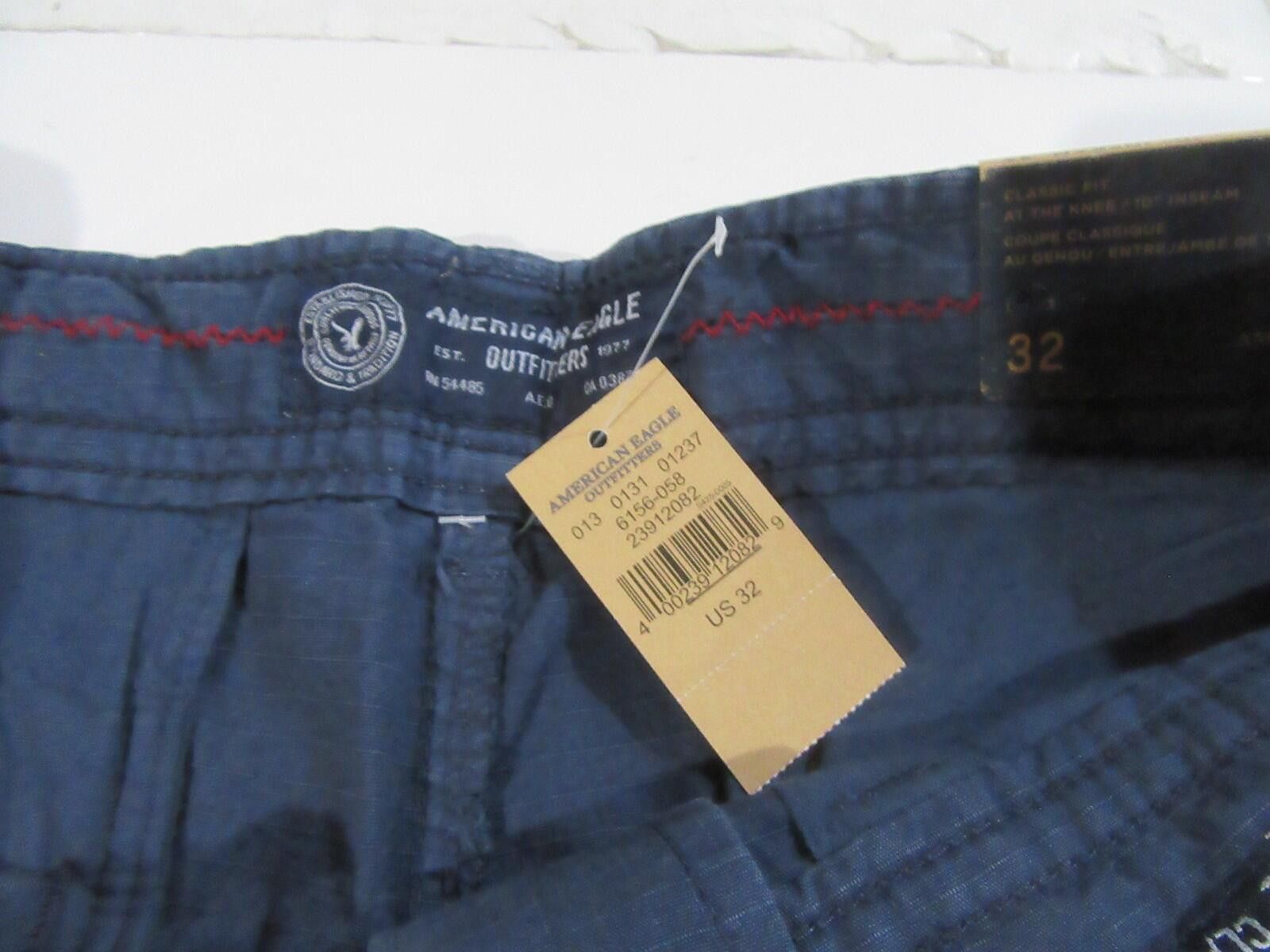 American Eagle Outfitters American Eagle Mens Y2k Classic Fit Cargo Shorts Size 32 NWT Size US 32 / EU 48 - 4 Thumbnail